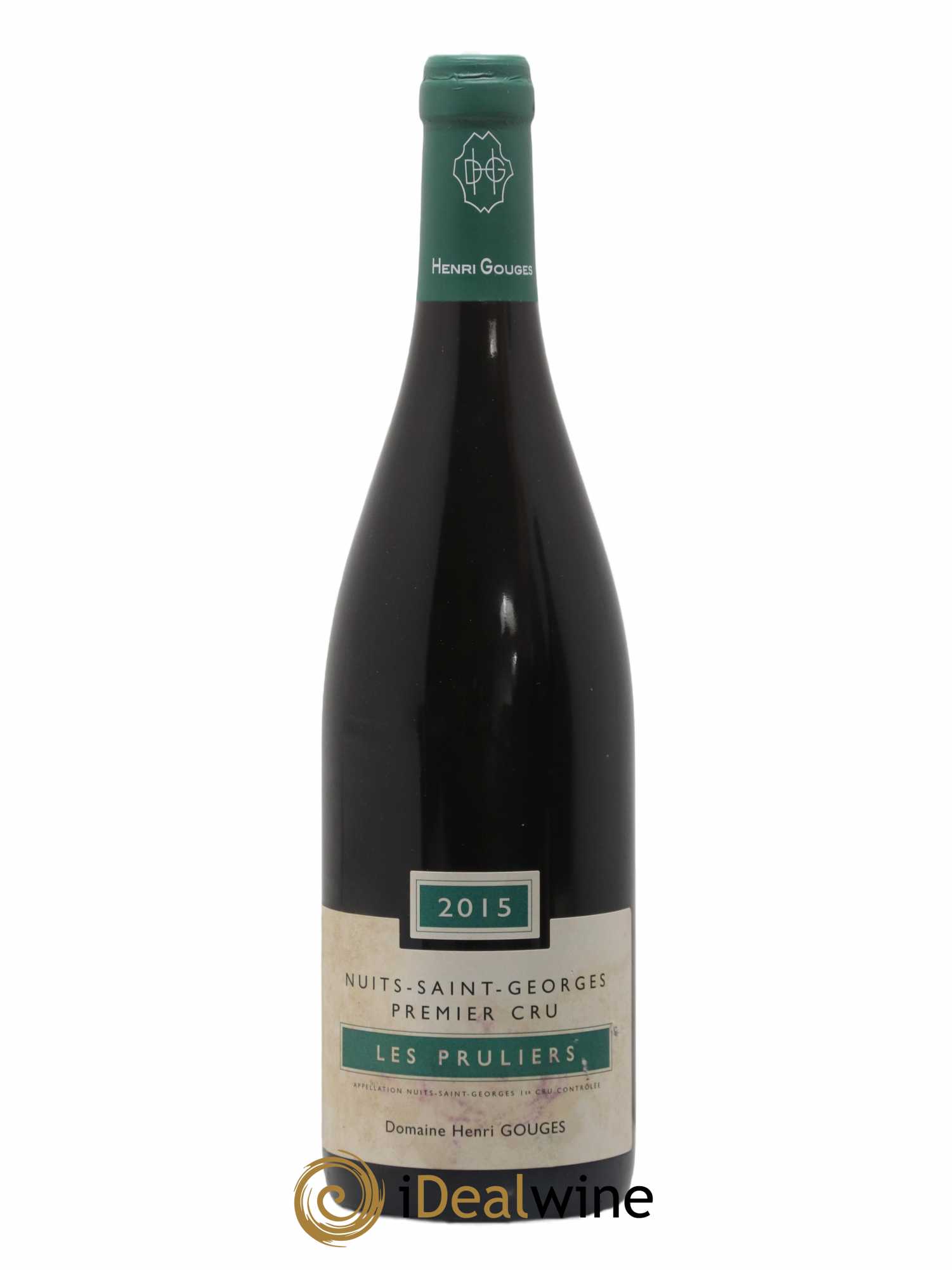 Nuits-Saint-Georges 1er Cru Les Pruliers Henri Gouges 2015 - Lot de 1 bouteille - 0