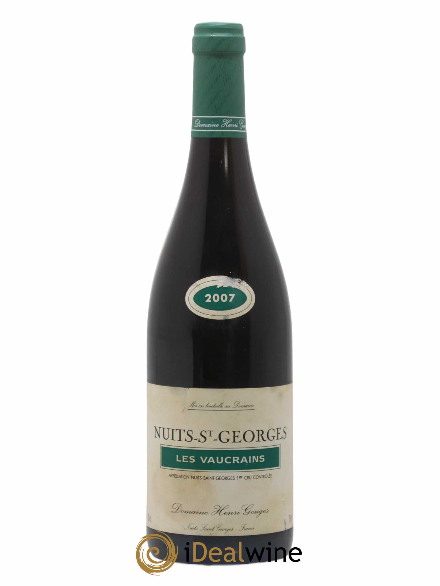 Nuits-Saint-Georges 1er Cru Les Vaucrains Henri Gouges 2007 - Lot de 1 bouteille - 0