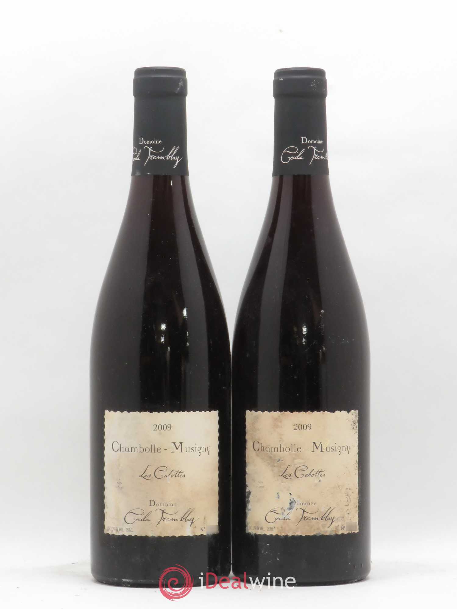 Chambolle-Musigny Les Cabottes Cécile Tremblay 2009 - Lot de 2 bouteilles - 0