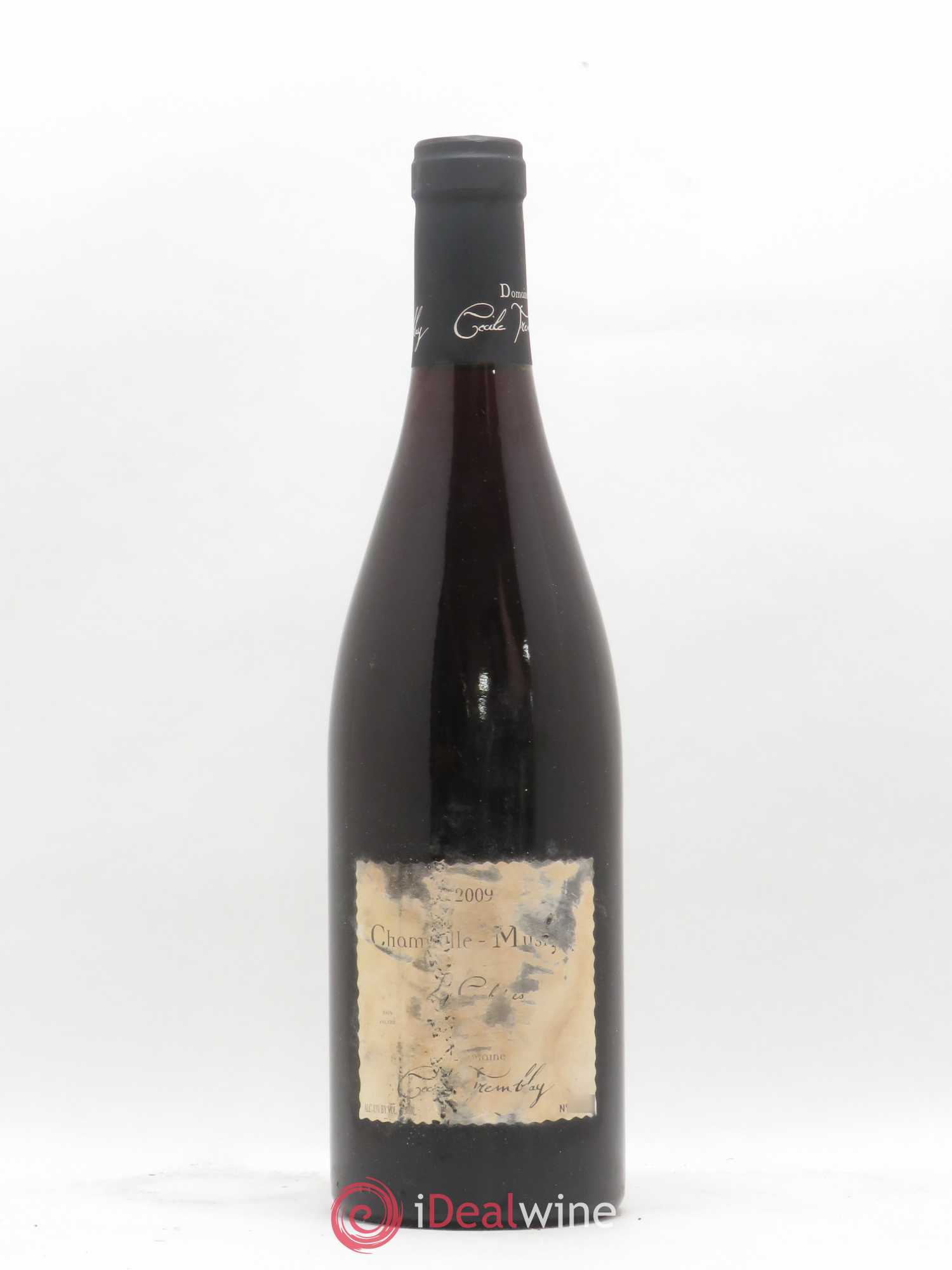 Chambolle-Musigny Les Cabottes Cécile Tremblay 2009 - Lot de 1 bouteille - 0