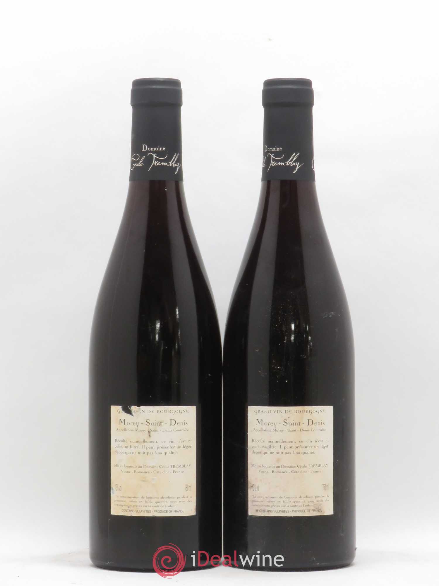 Morey-Saint-Denis Très Girard Cécile Tremblay 2009 - Lot de 2 bouteilles - 1