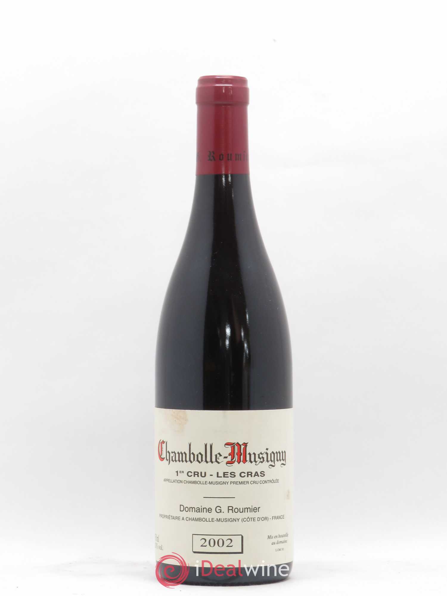Chambolle-Musigny 1er Cru Les Cras Georges Roumier (Domaine) 2002 - Lot de 1 bouteille - 0