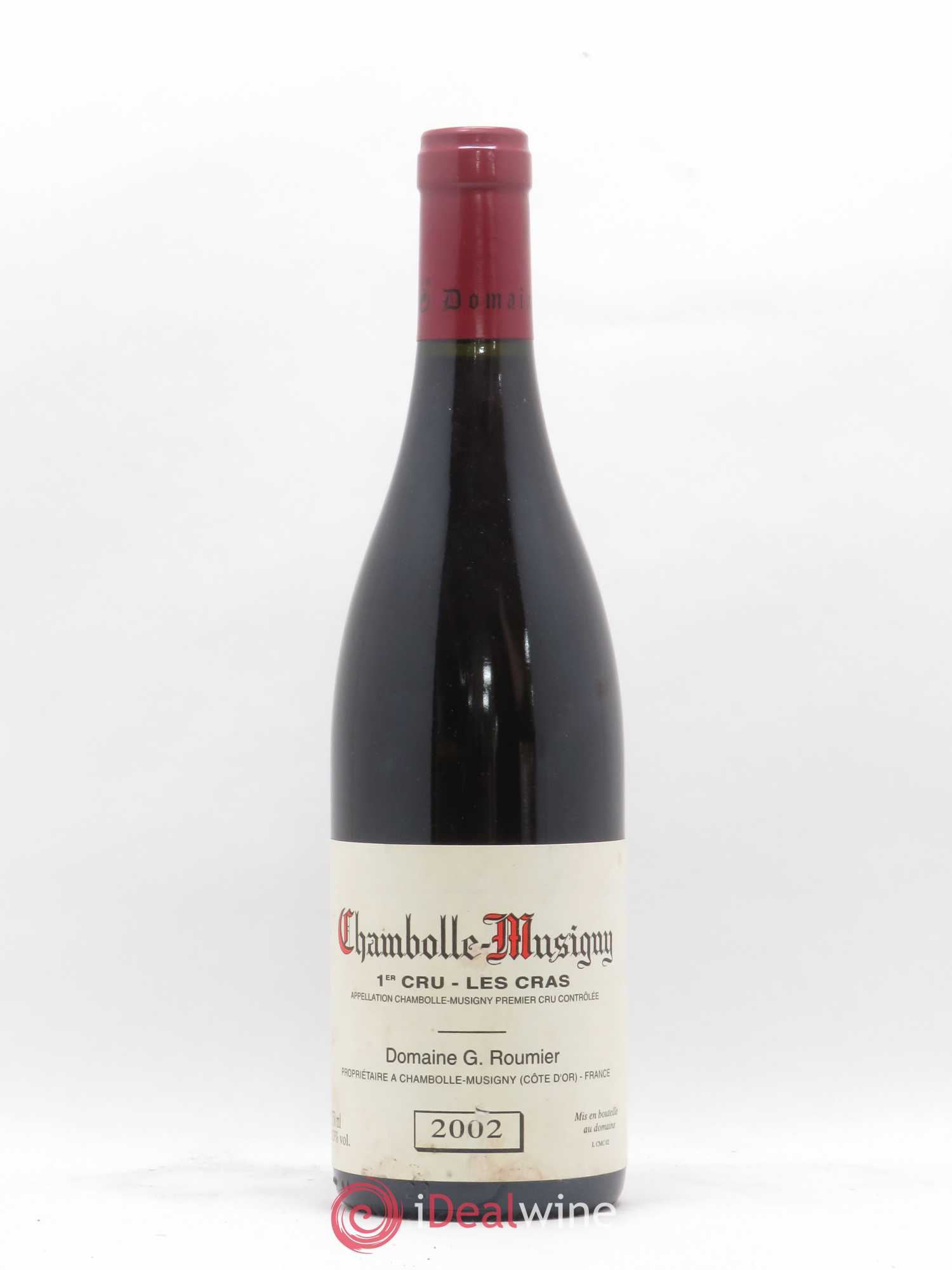 Chambolle-Musigny 1er Cru Les Cras Georges Roumier (Domaine) 2002 - Lot de 1 bouteille - 0