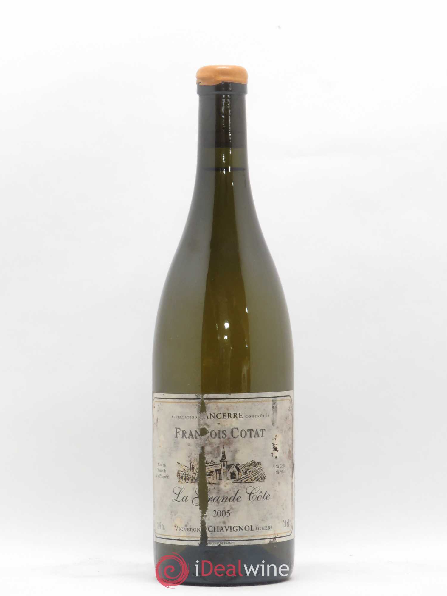 Sancerre La Grande Côte François Cotat 2005 - Lot de 1 bouteille - 0