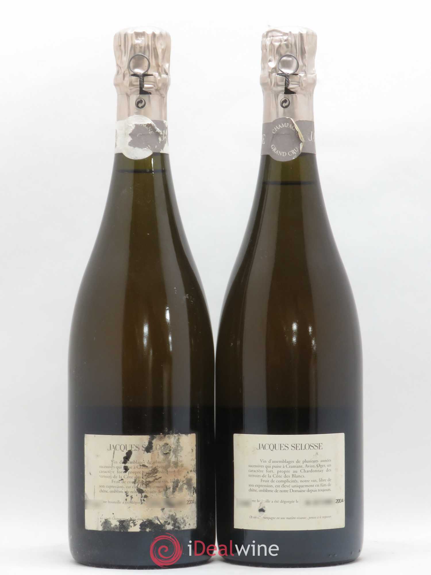 Grand Cru Blanc de Blancs Brut Jacques Selosse - Lot of 2 bottles - 1