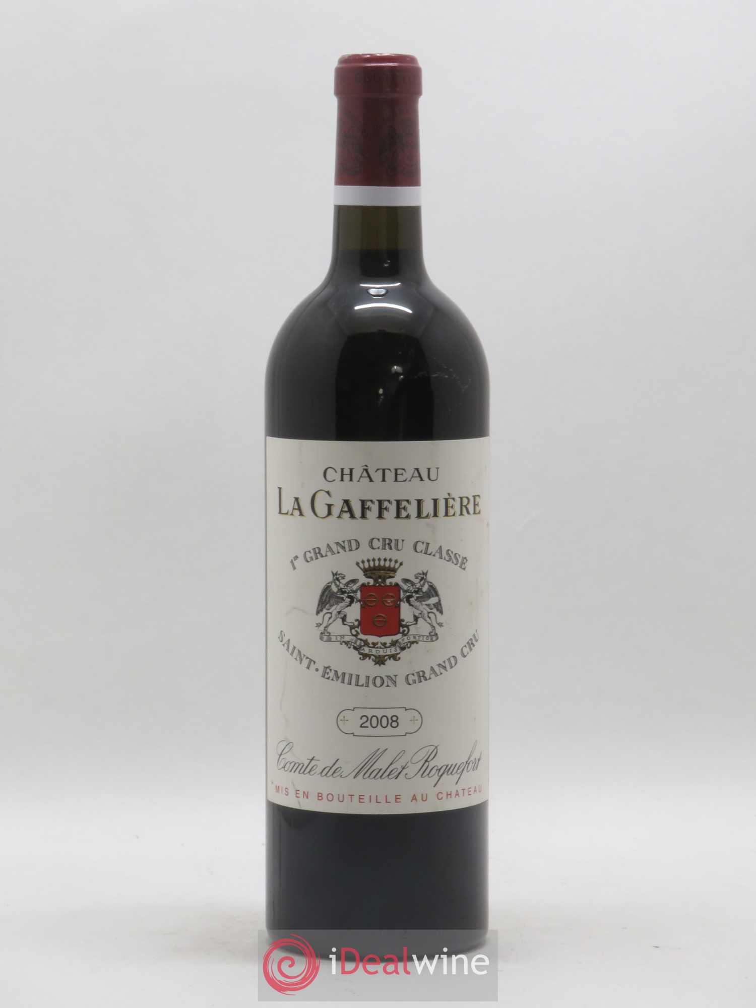 Château la Gaffelière 1er Grand Cru Classé B 2008 - Lot de 1 bouteille - 0