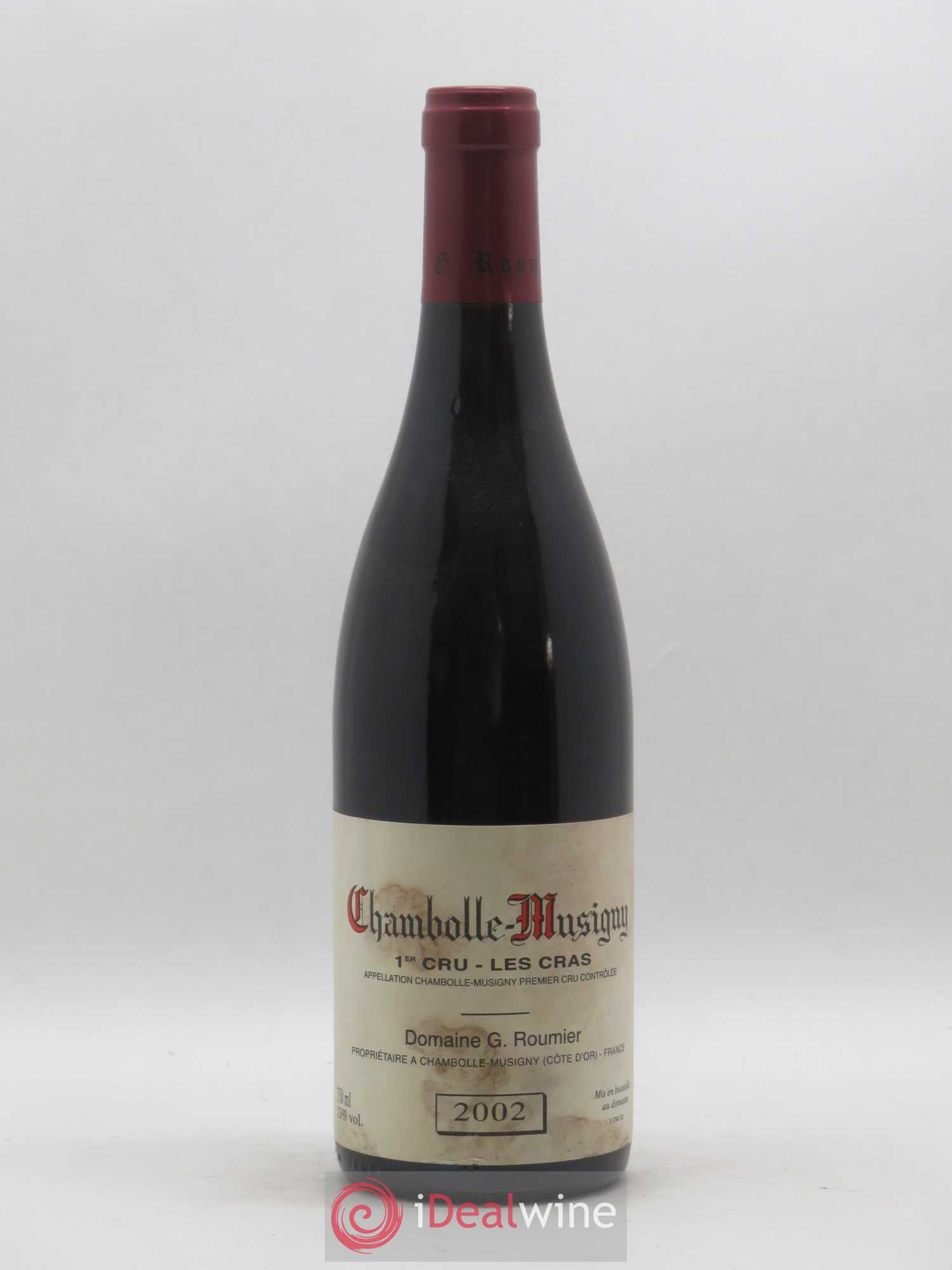 Chambolle-Musigny 1er Cru Les Cras Georges Roumier (Domaine) 2002 - Lot de 1 bouteille - 0