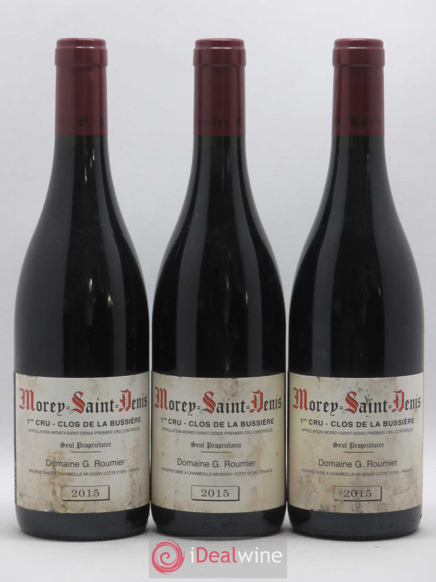Morey-Saint-Denis 1er Cru Clos de la Bussière Georges Roumier (Domaine) 2015 - Lot de 3 bouteilles - 0