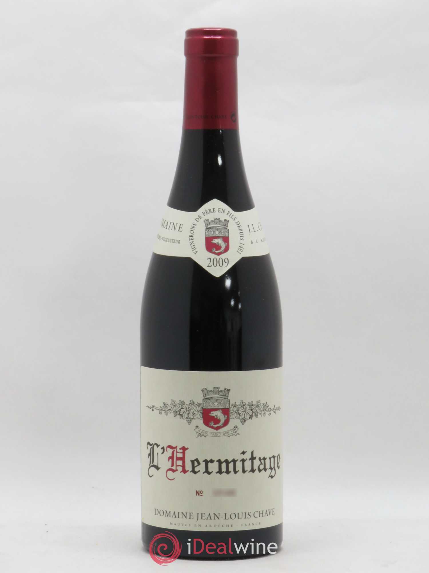 Hermitage Jean-Louis Chave 2009 - Lot de 1 bouteille - 0