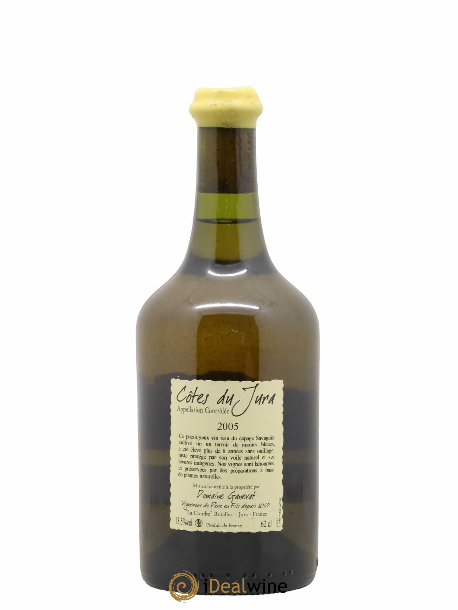 Côtes du Jura Vin Jaune Jean-François Ganevat (Domaine) 2005 - Lot de 1 bouteille - 1