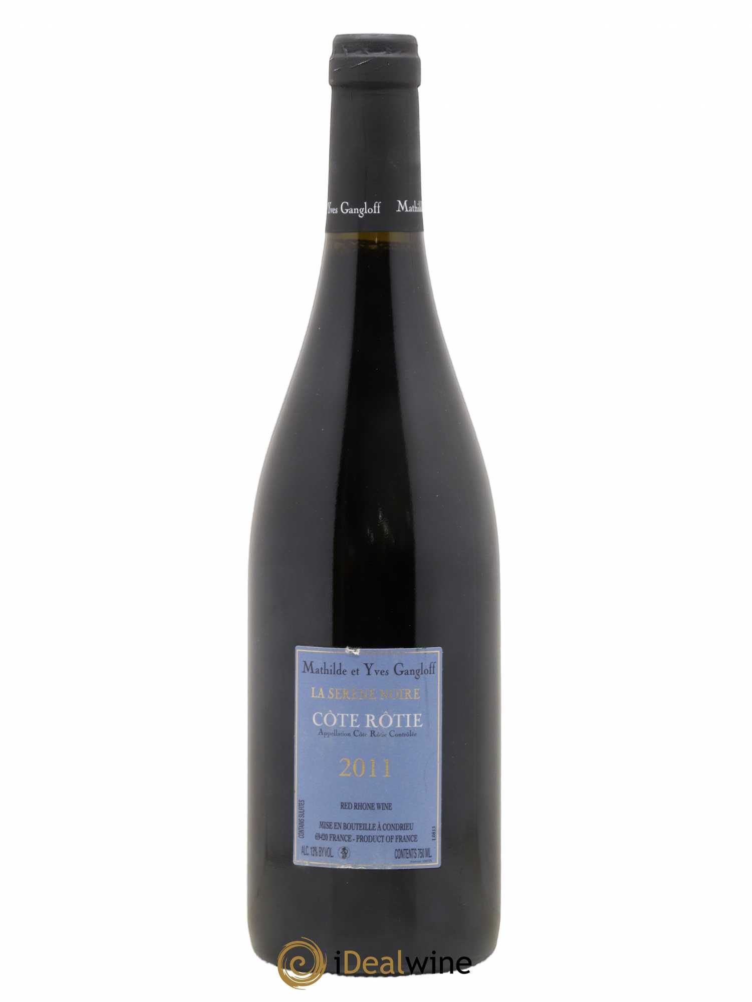 Côte-Rôtie La Sereine Noire Gangloff (Domaine) 2011 - Lot de 1 bouteille - 1