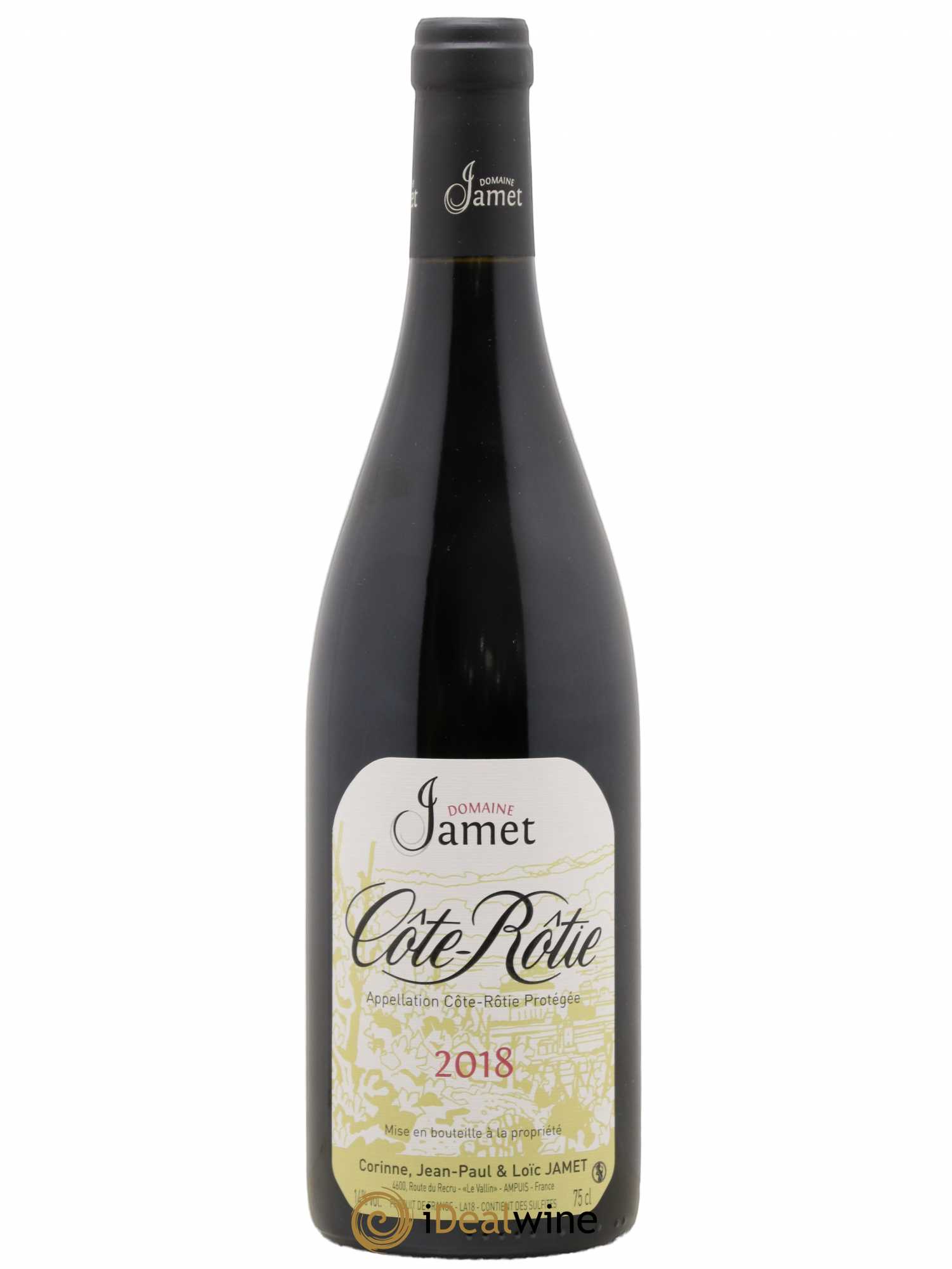 Côte-Rôtie Jamet (Domaine) 2018 - Lot de 1 bouteille - 0