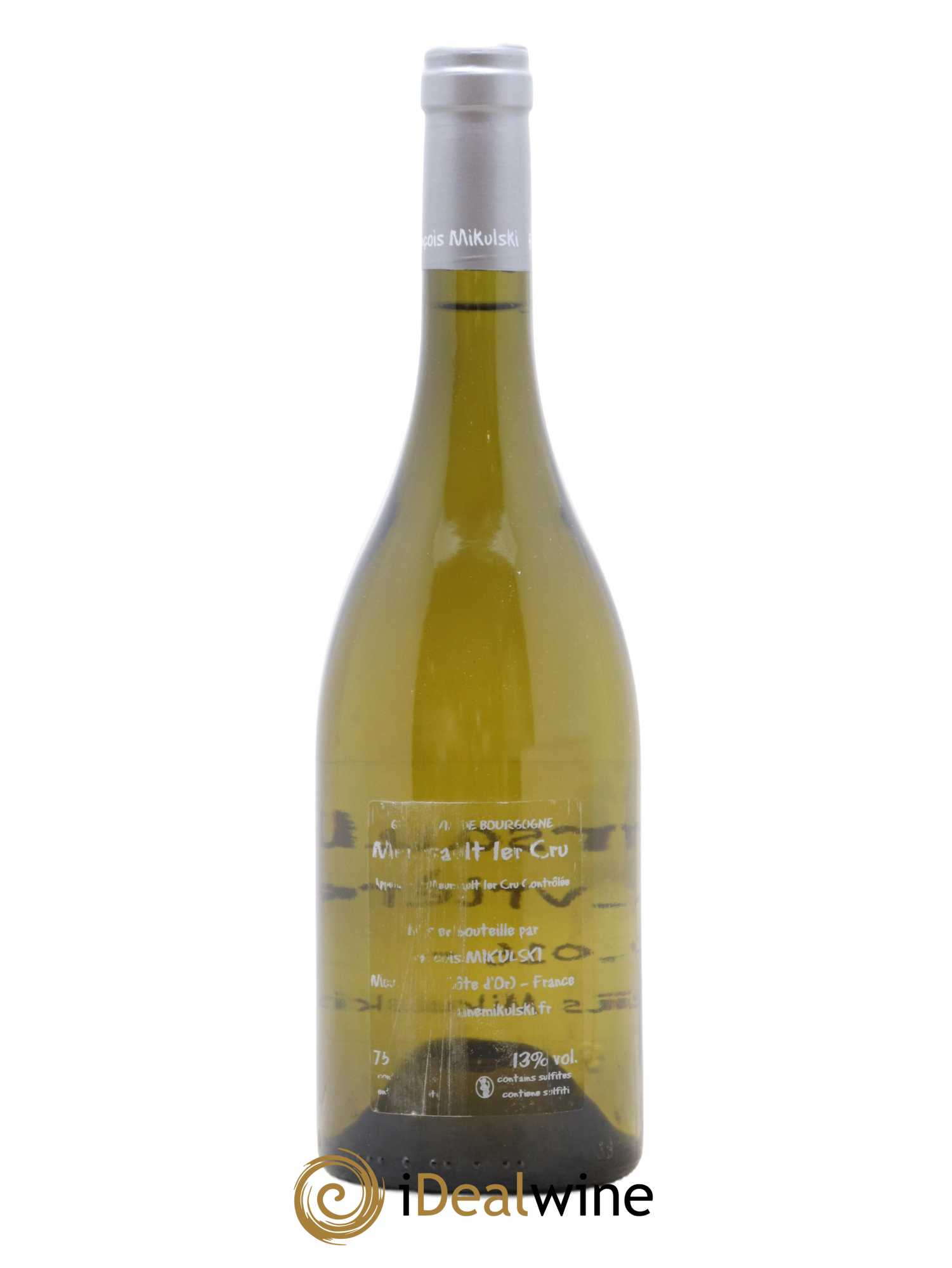 Meursault 1er Cru Les Genevrières François Mikulski 2016 - Lot de 1 bouteille - 1