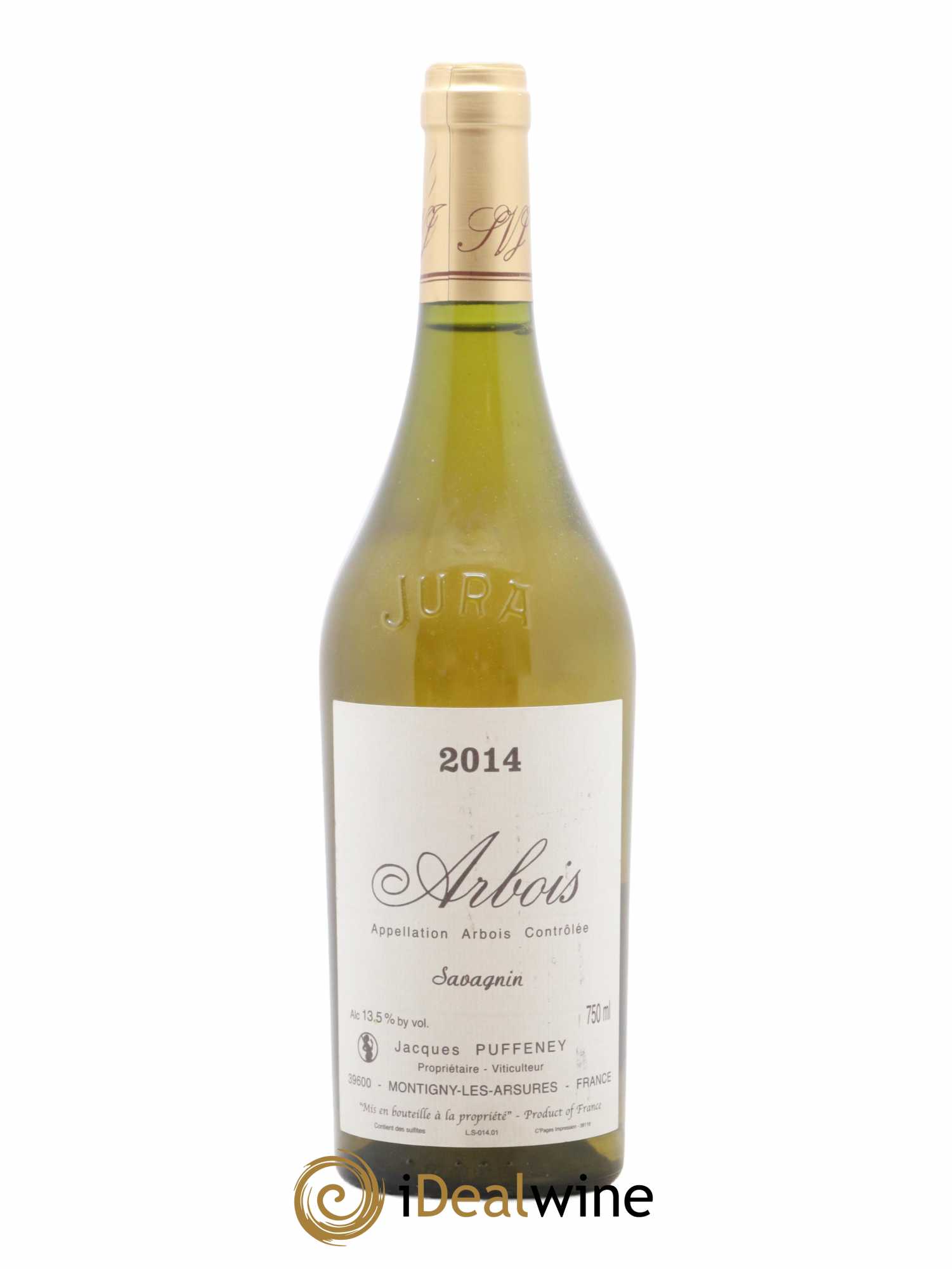 Arbois Savagnin Jacques Puffeney 2014 - Lot de 1 bouteille - 0