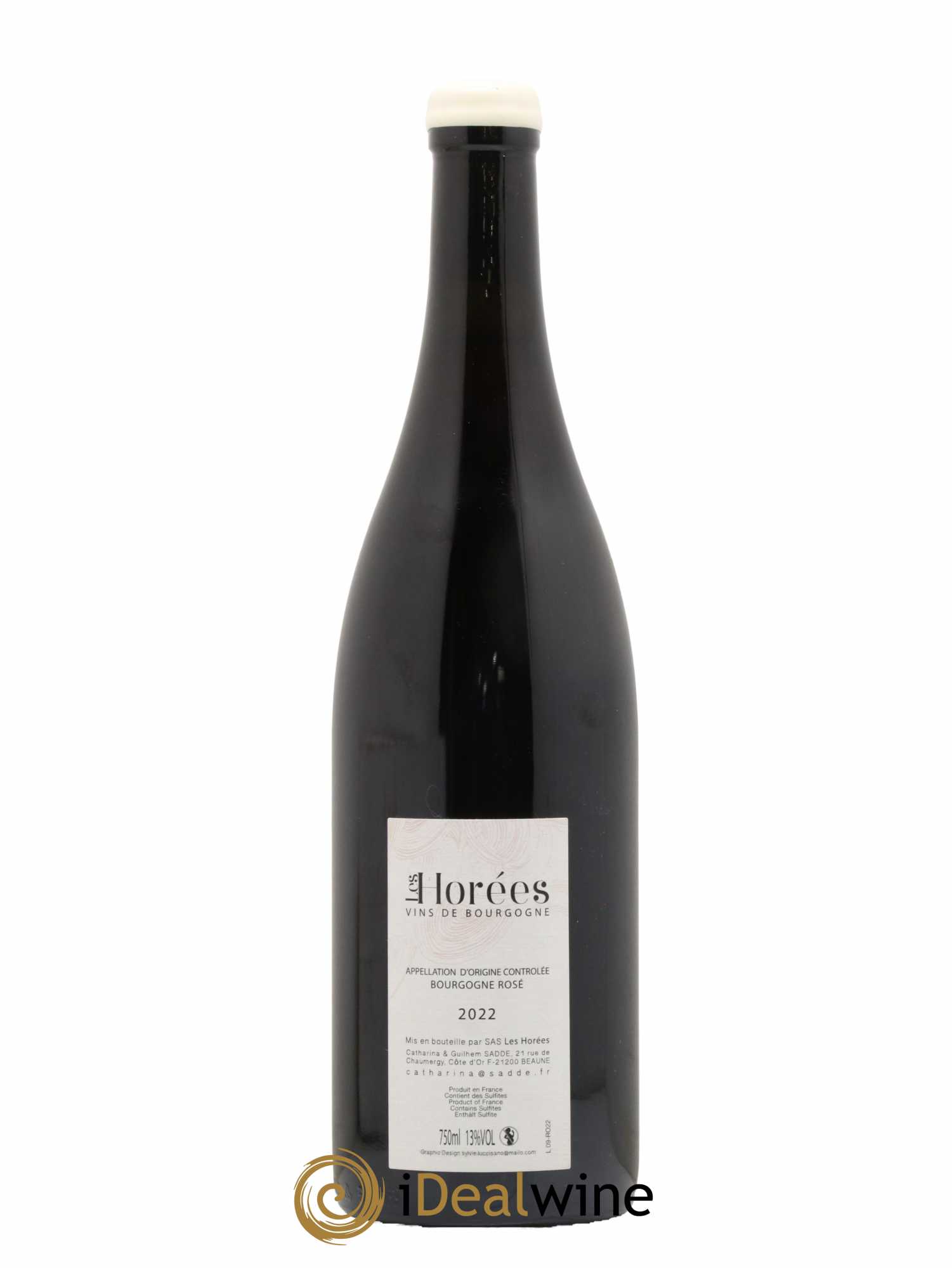 Bourgogne Rosé Bonheur Les Horées 2022 - Lot de 1 bouteille - 1