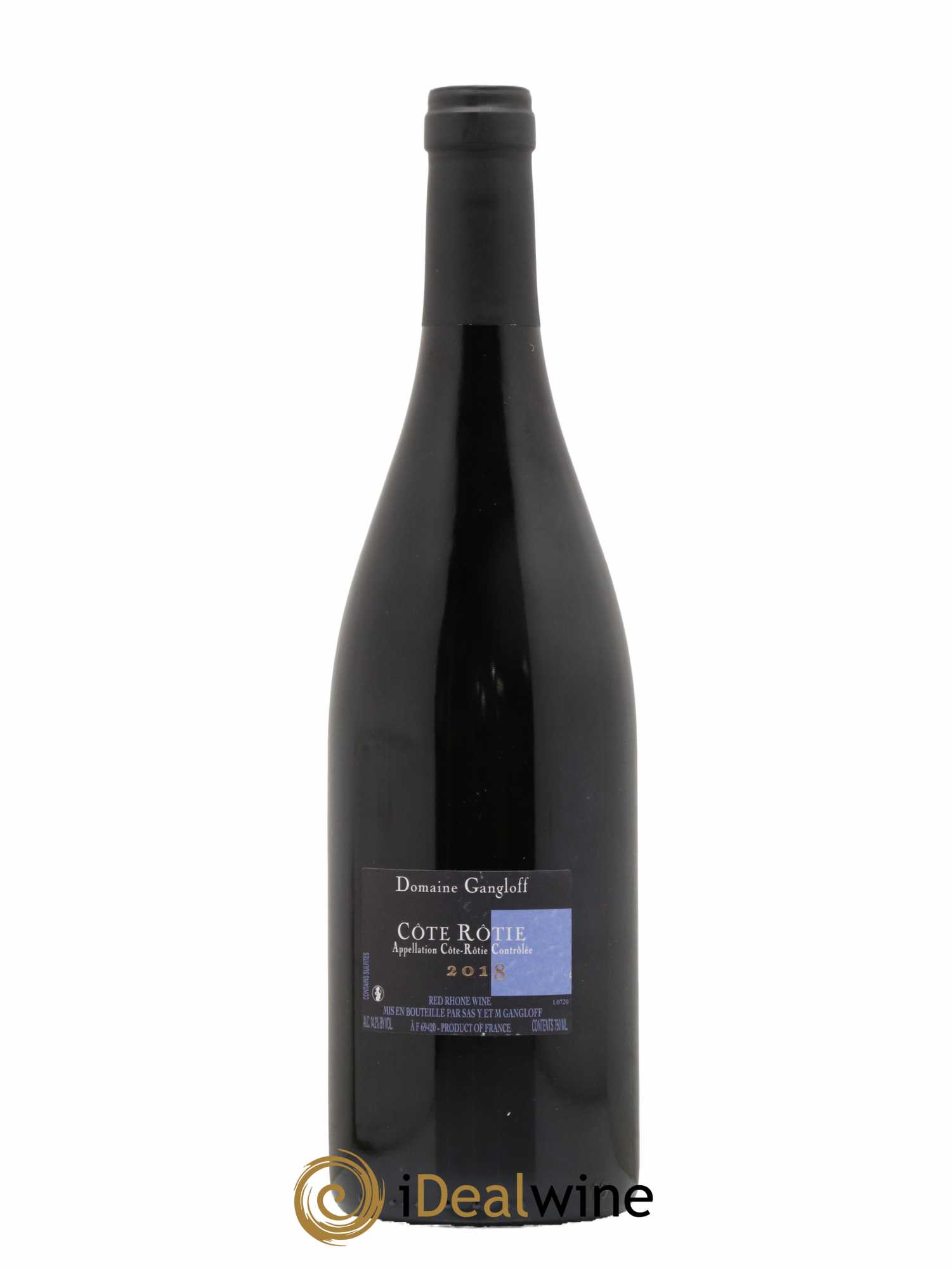 Côte-Rôtie La Barbarine Gangloff (Domaine) 2018 - Lot de 1 bouteille - 1