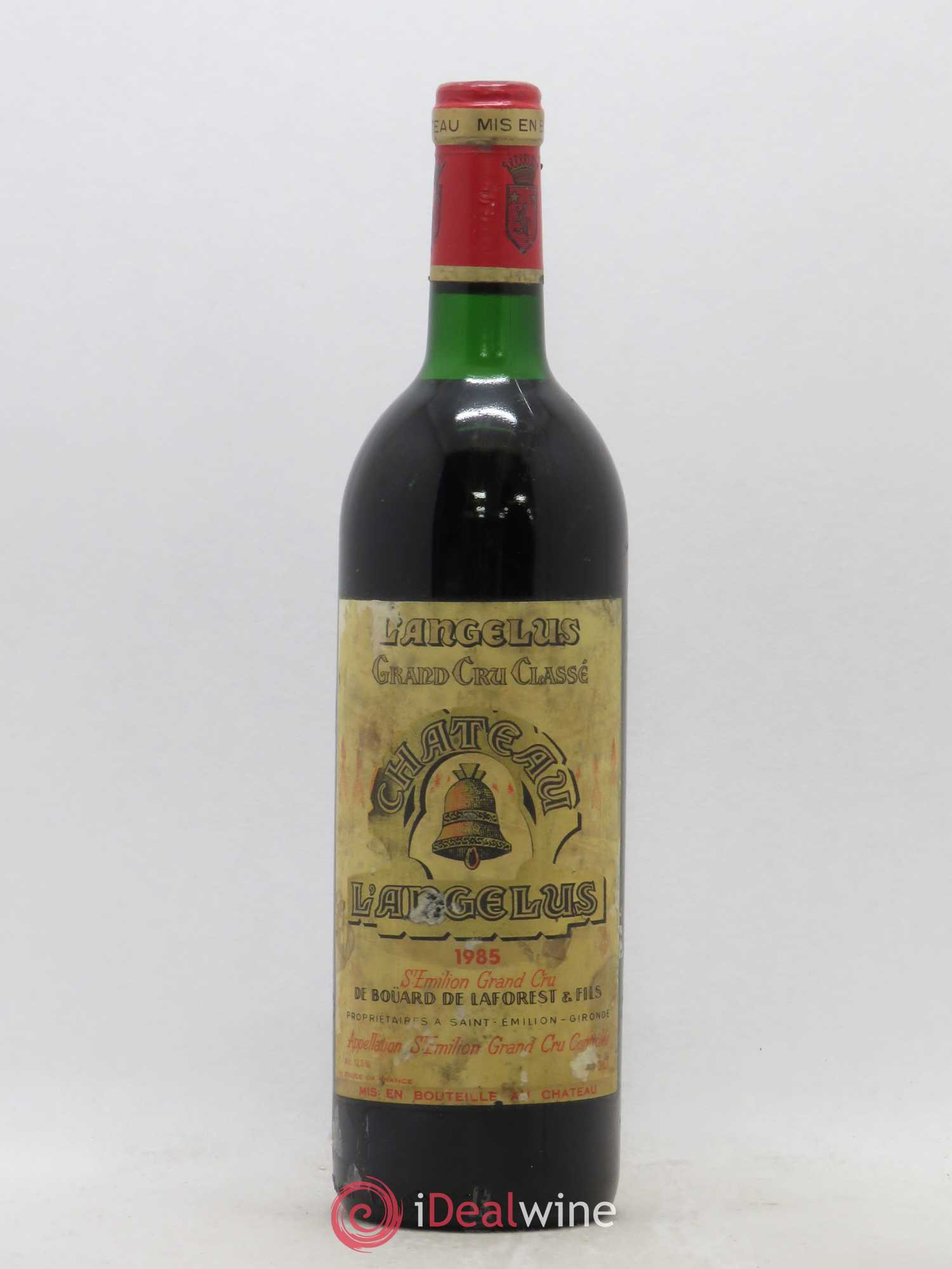 Château Angélus 1er Grand Cru Classé A 1985 - Lot de 1 bouteille - 0