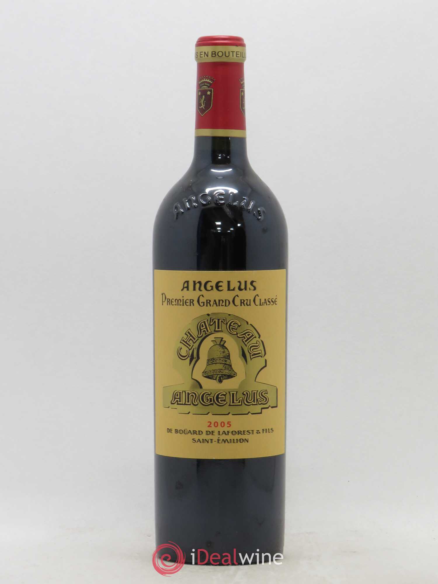 Château Angélus 1er Grand Cru Classé A 2005 - Lot de 1 bouteille - 0