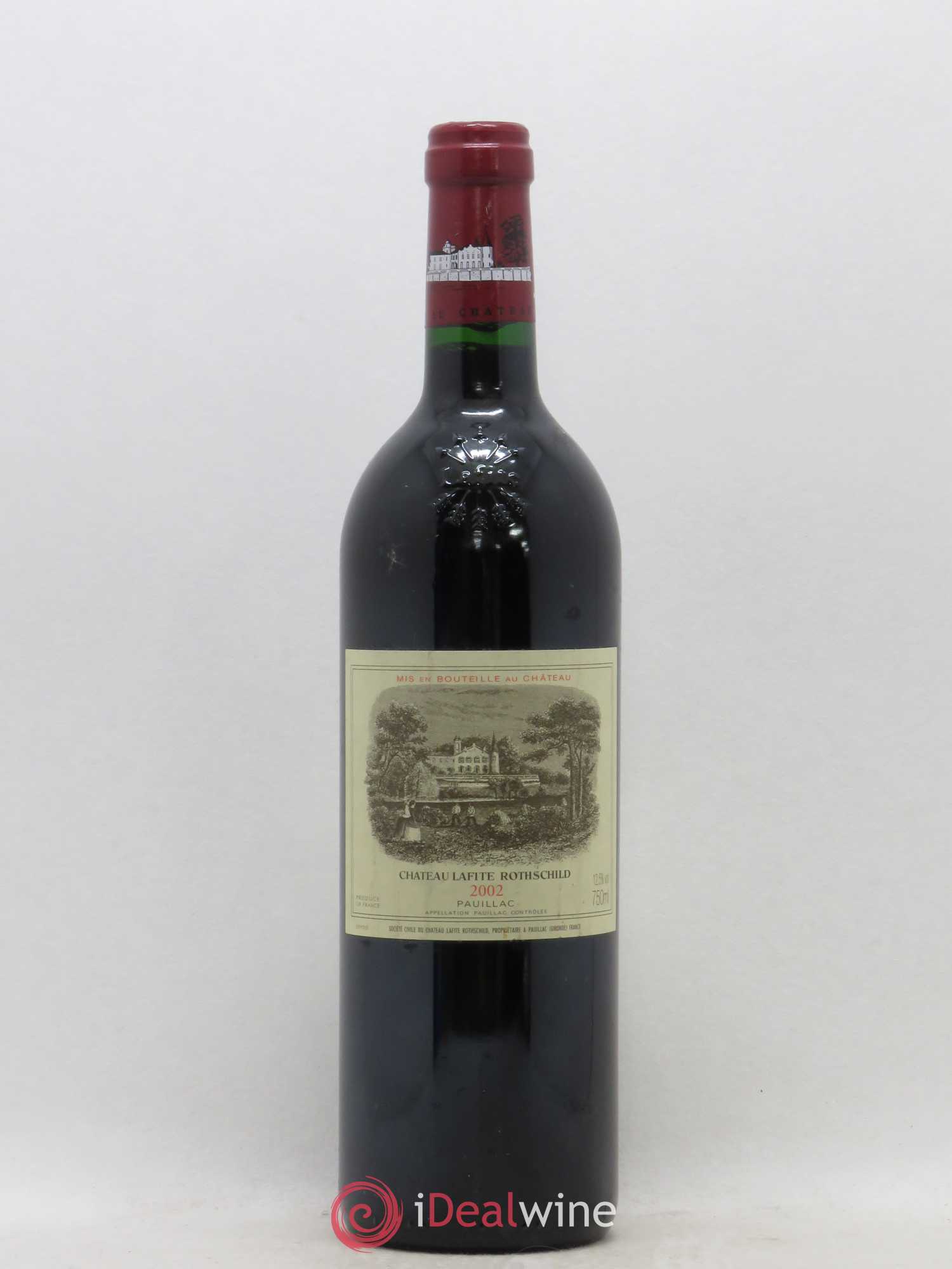 Château Lafite Rothschild 1er Grand Cru Classé 2002 - Lot de 1 bouteille - 0