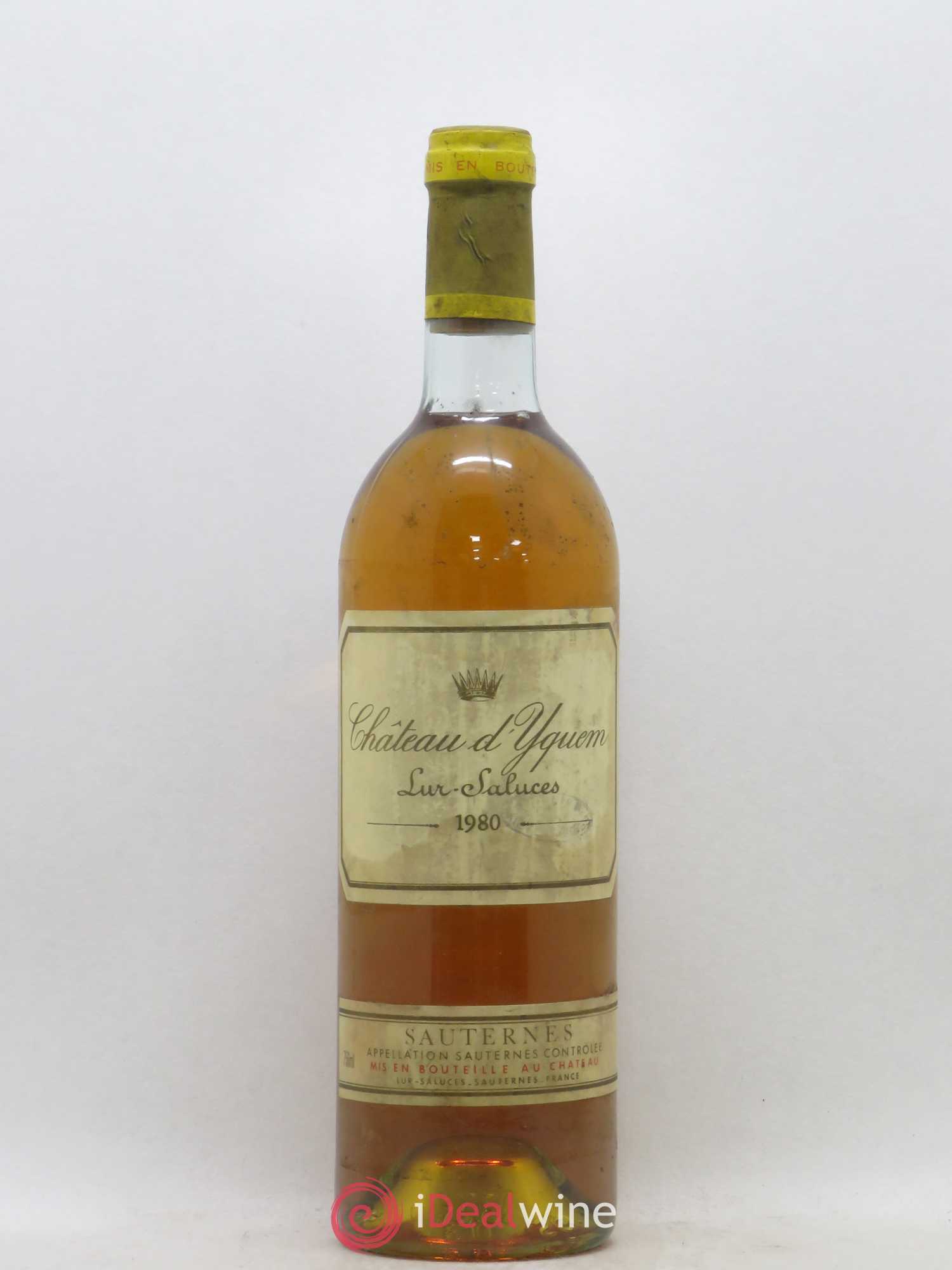 Château d' Yquem 1er Cru Classé Supérieur 1980 - Lotto di 1 bottiglia - 0