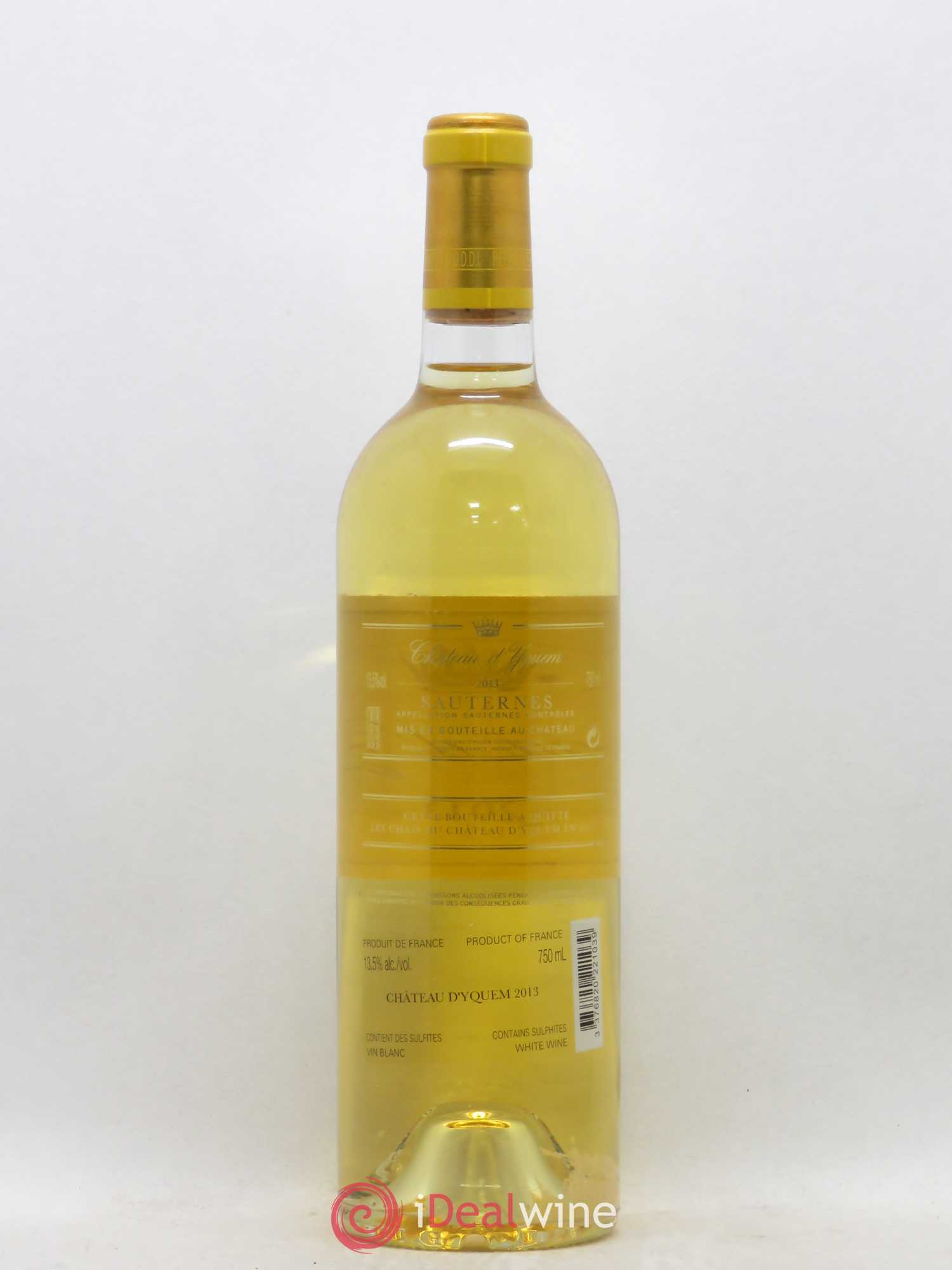 Château d' Yquem 1er Cru Classé Supérieur 2013 - Lotto di 1 bottiglia - 1