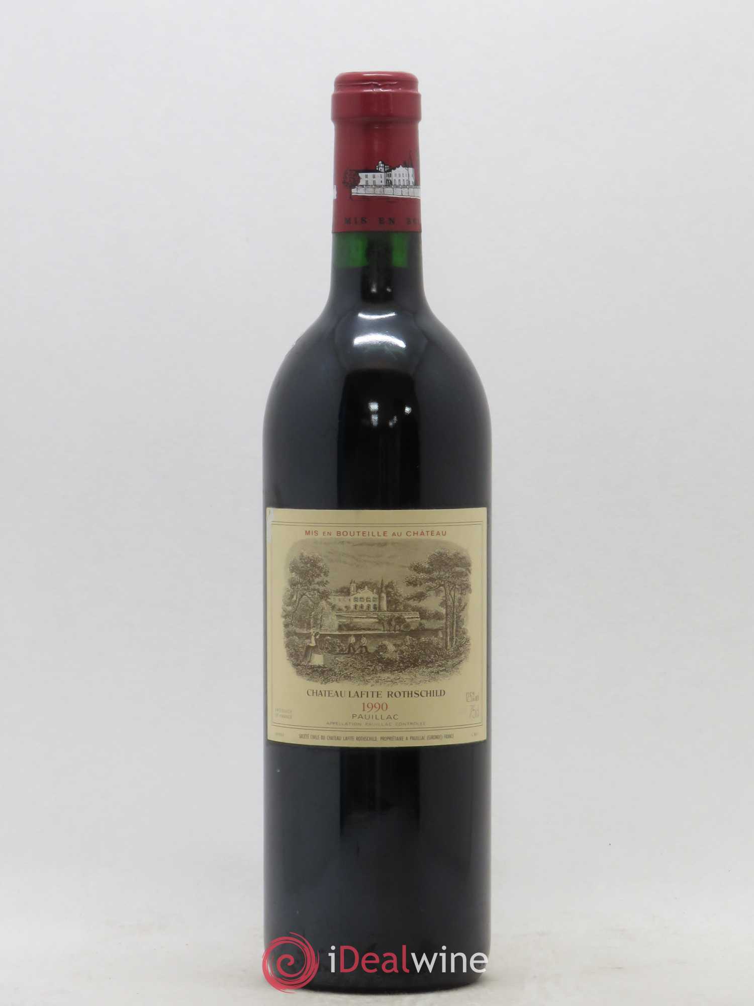 Château Lafite Rothschild 1er Grand Cru Classé 1990 - Lot de 1 bouteille - 0
