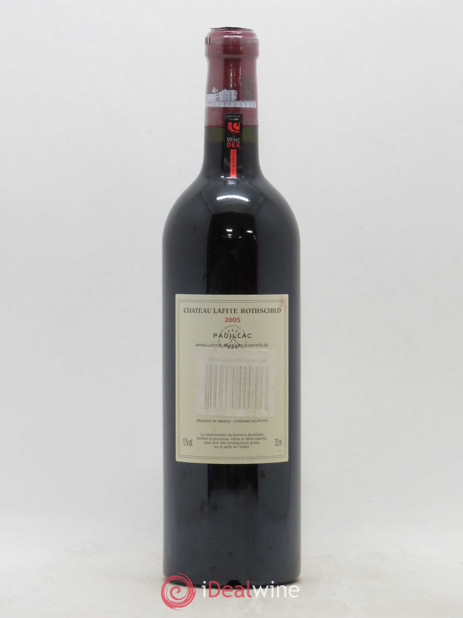Château Lafite Rothschild 1er Grand Cru Classé 2005 - Lot de 1 bouteille - 1