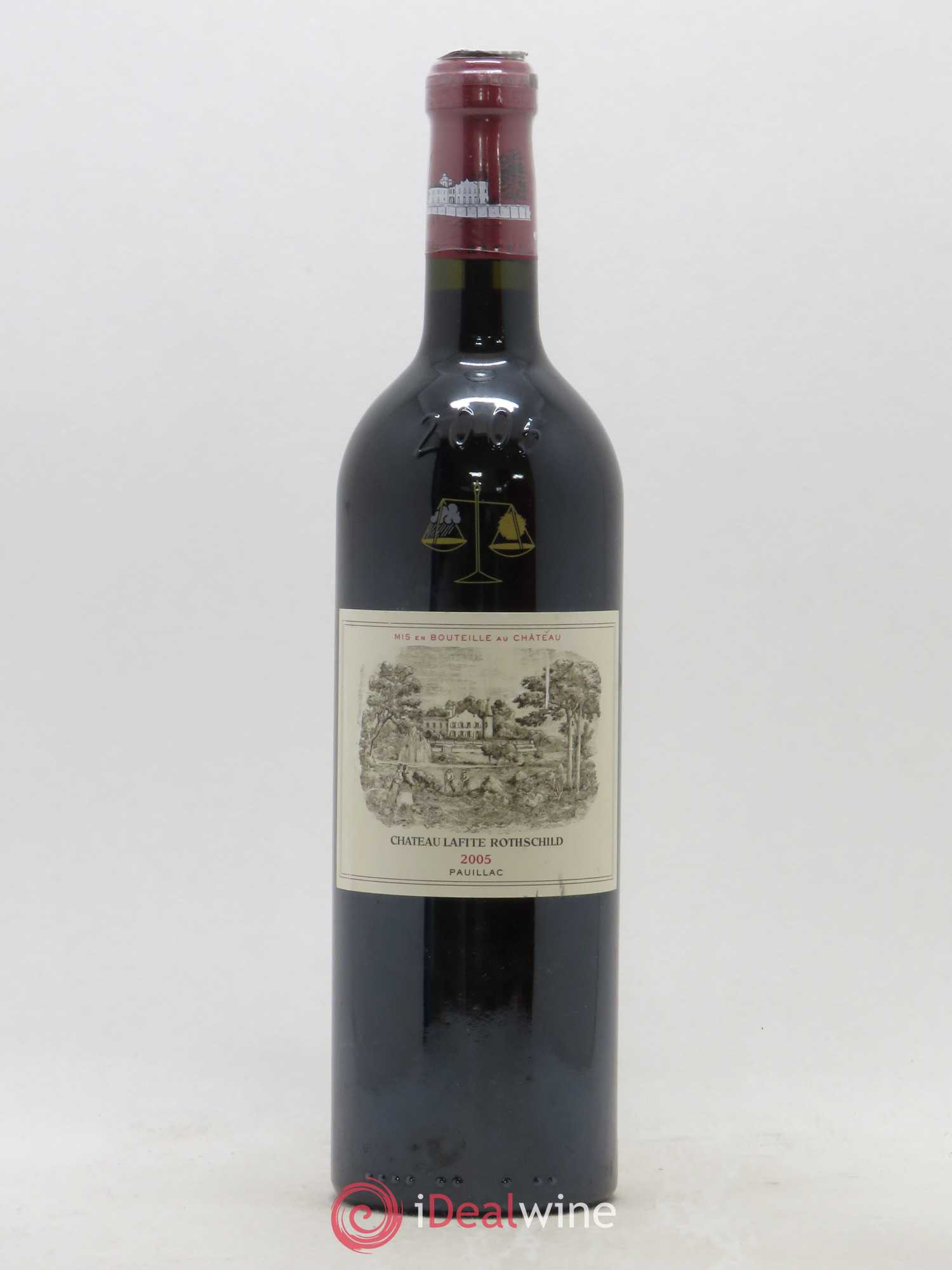 Château Lafite Rothschild 1er Grand Cru Classé 2005 - Lot de 1 bouteille - 0