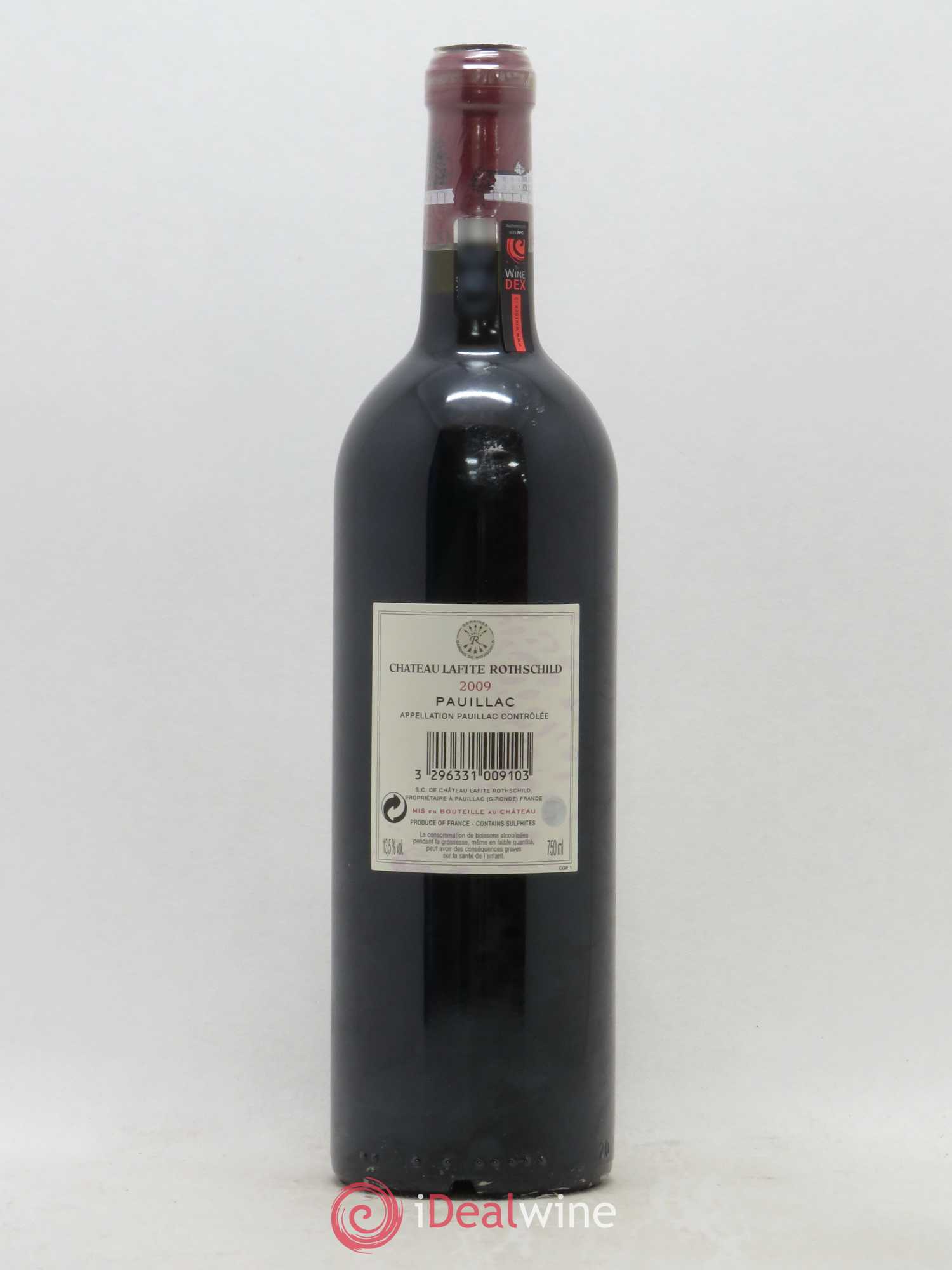 Château Lafite Rothschild 1er Grand Cru Classé 2009 - Lot de 1 bouteille - 1