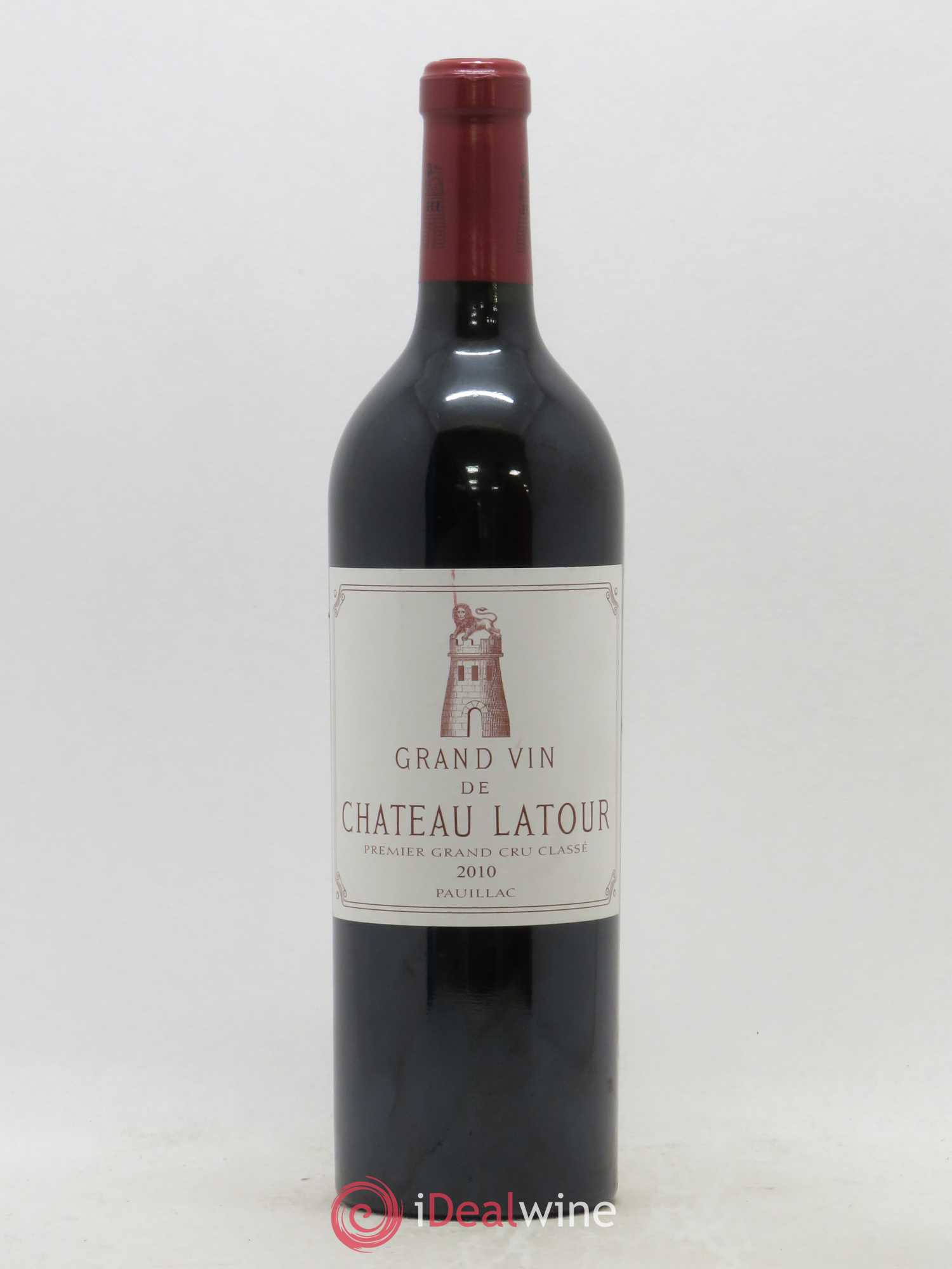 Château Latour 1er Grand Cru Classé 2010 - Lot de 1 bouteille - 0