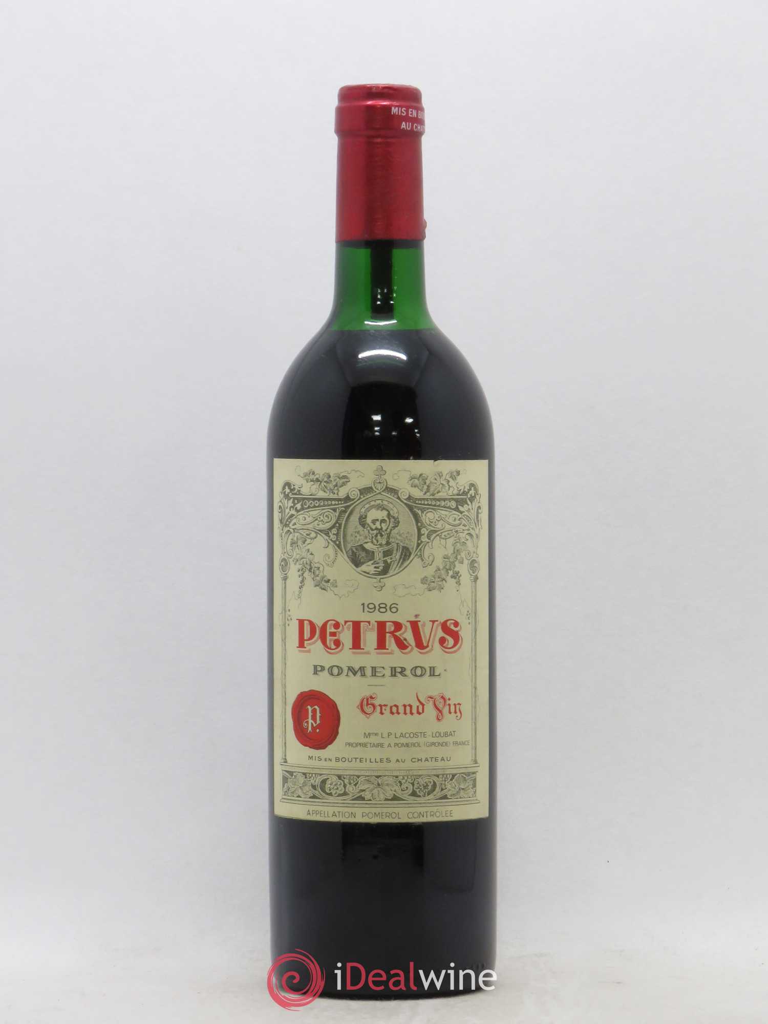 Petrus 1986 - Lot de 1 bouteille - 0