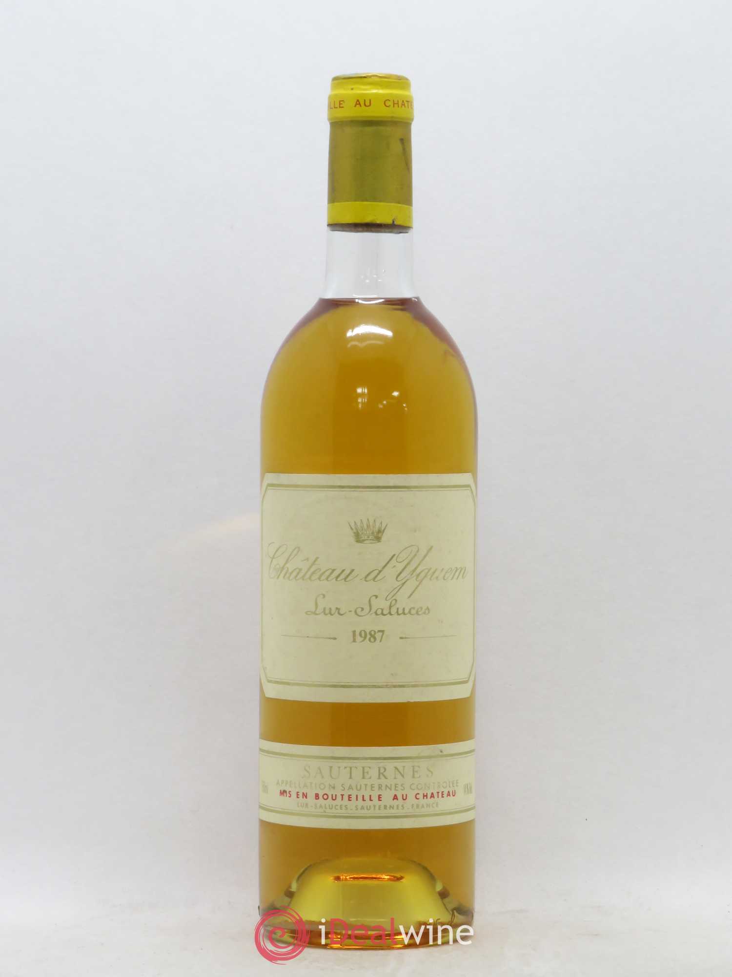 Château d' Yquem 1er Cru Classé Supérieur 1987 - Lotto di 1 bottiglia - 0