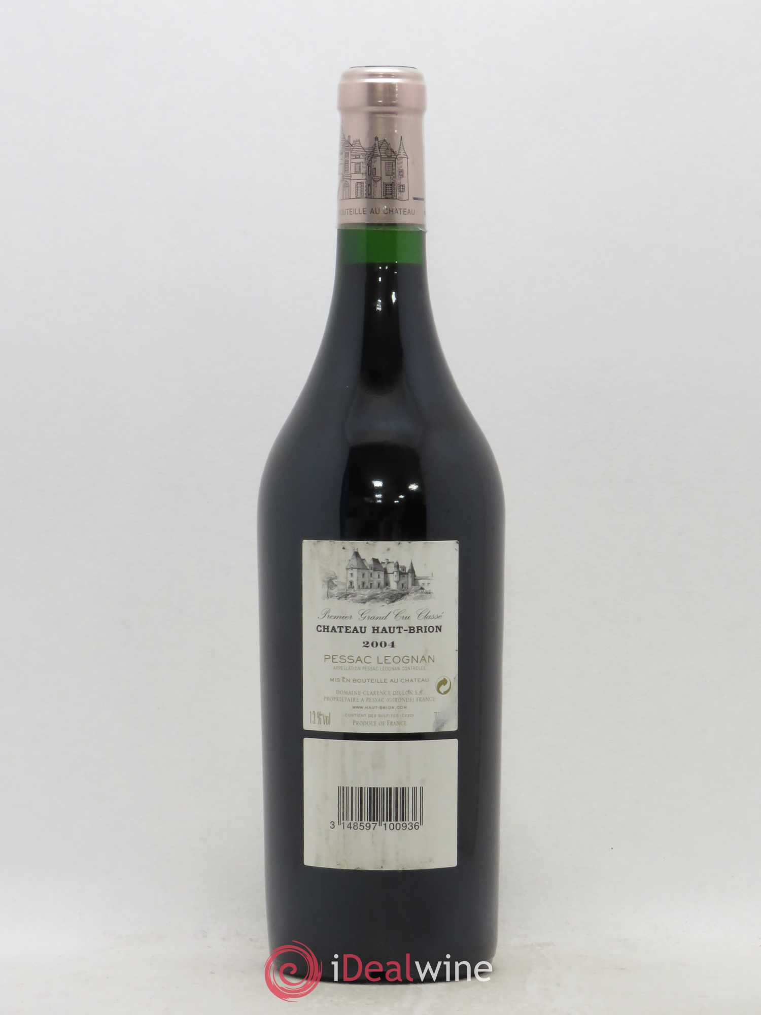 Château Haut Brion 1er Grand Cru Classé 2004 - Lot de 1 bouteille - 1