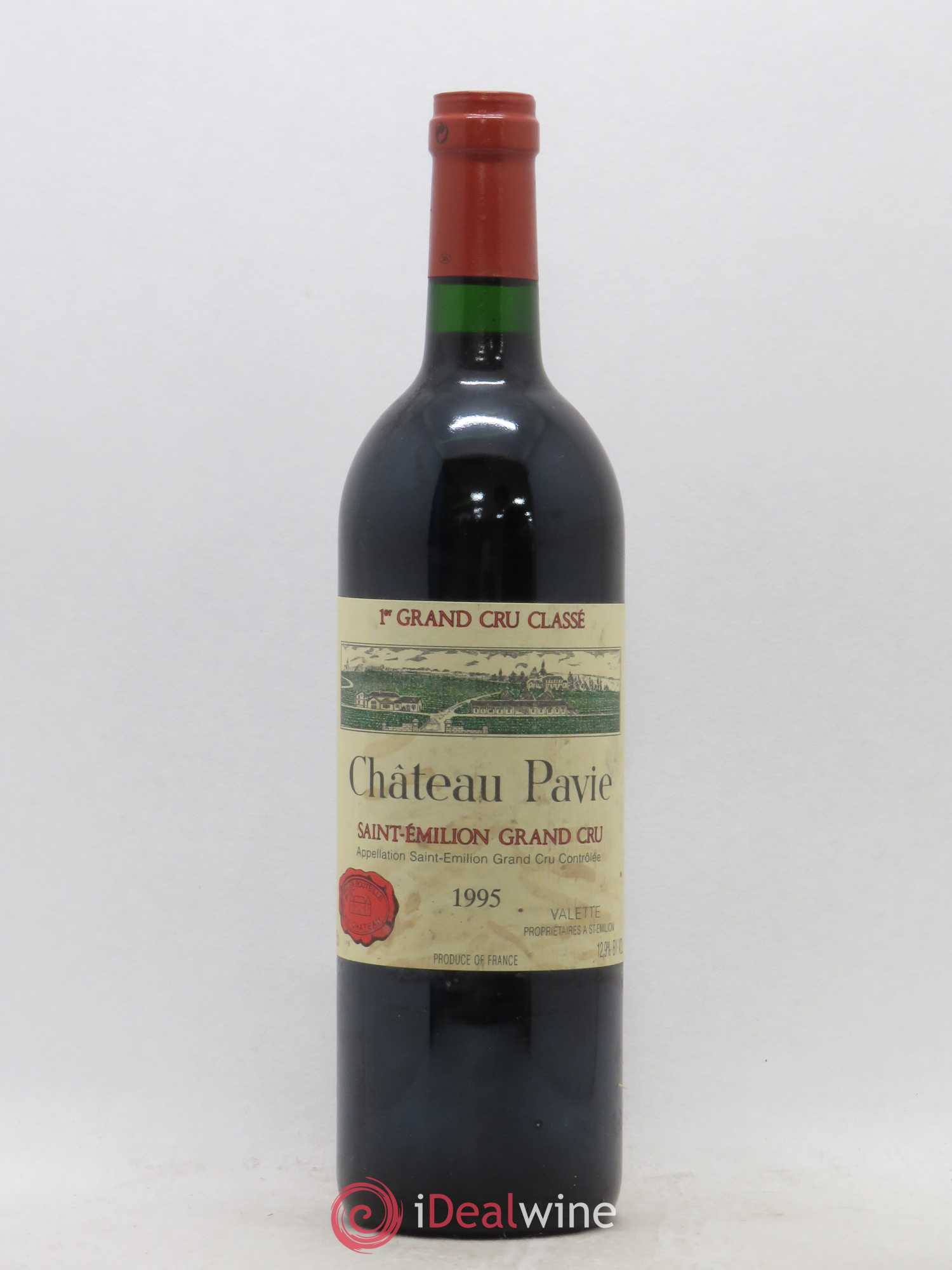 Château Pavie 1er Grand Cru Classé A 1995 - Lot de 1 bouteille - 0