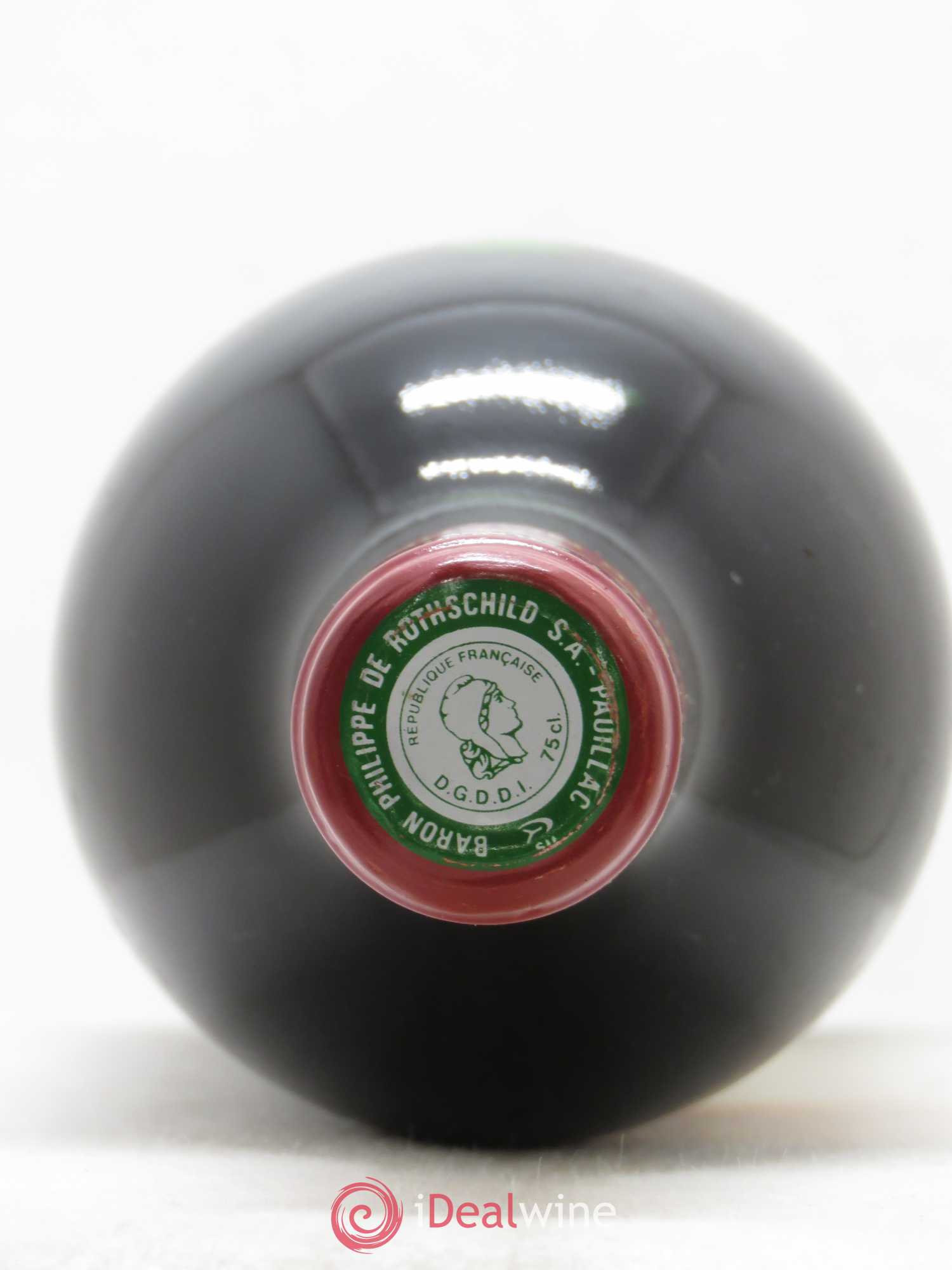 Château Mouton Rothschild 1er Grand Cru Classé 1987 - Lot de 1 bouteille - 1