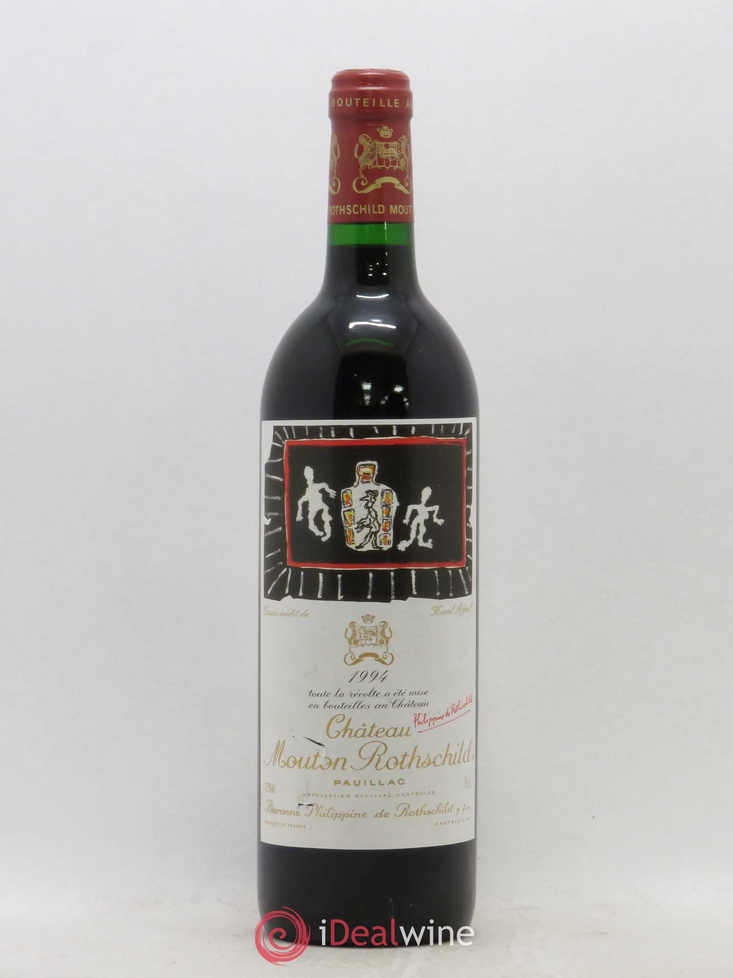 Château Mouton Rothschild 1er Grand Cru Classé 1994 - Lot de 1 bouteille - 0