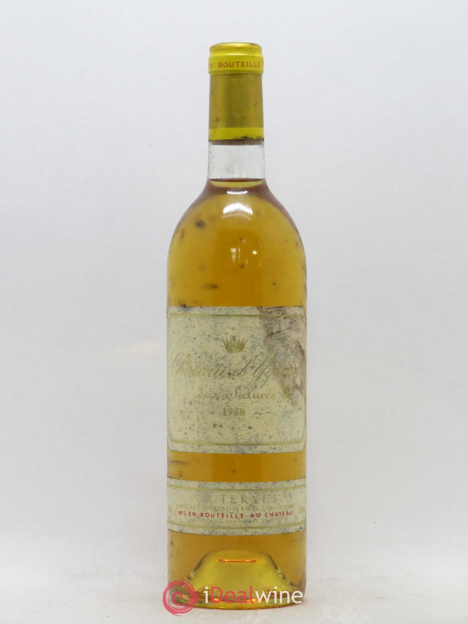 Château d' Yquem 1er Cru Classé Supérieur 1988 - Lotto di 1 bottiglia - 0