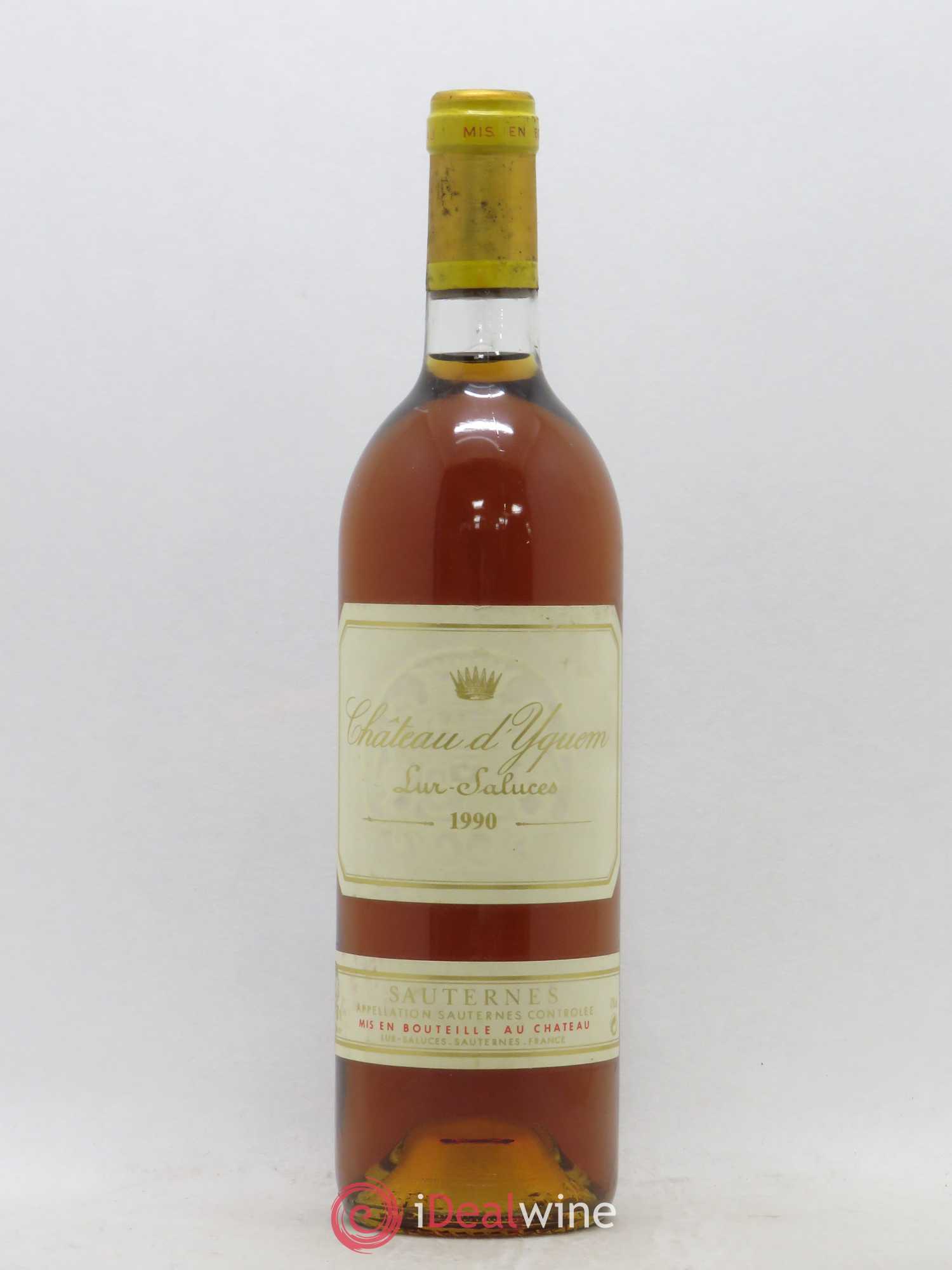 Château d' Yquem 1er Cru Classé Supérieur 1990 - Lotto di 1 bottiglia - 0