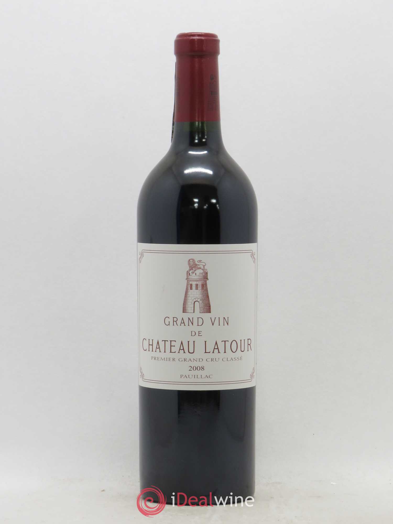Château Latour 1er Grand Cru Classé 2008 - Lot de 1 bouteille - 0