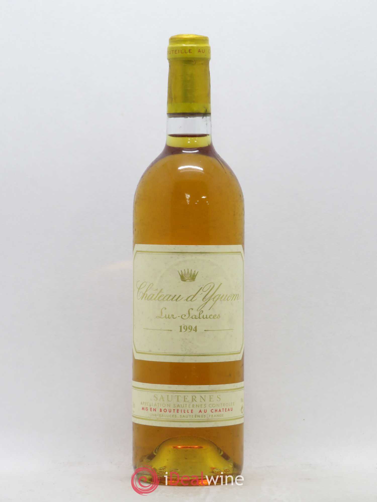 Château d' Yquem 1er Cru Classé Supérieur 1994 - Lot de 1 bouteille - 0