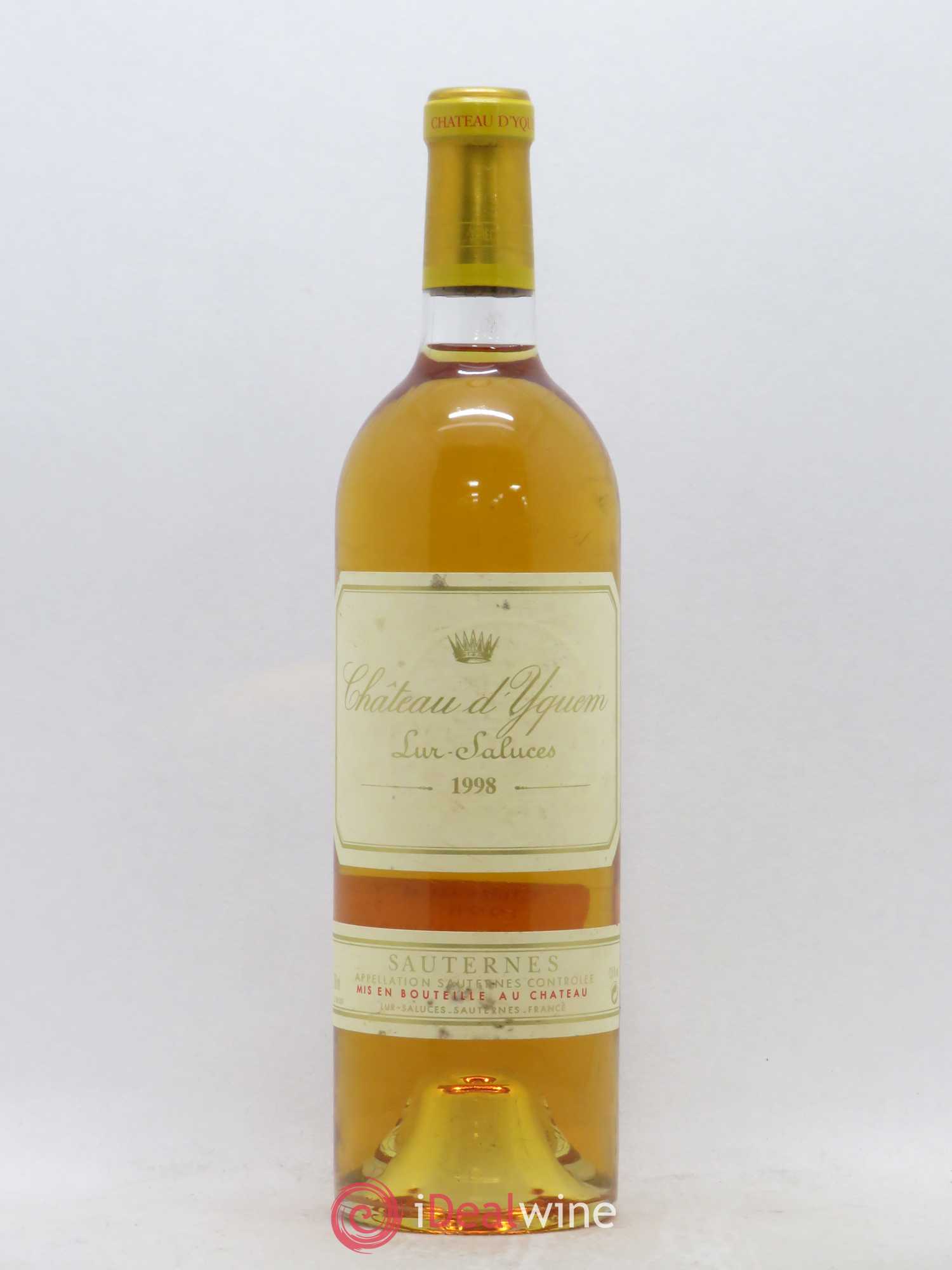 Château d' Yquem 1er Cru Classé Supérieur 1998 - Lotto di 1 bottiglia - 0
