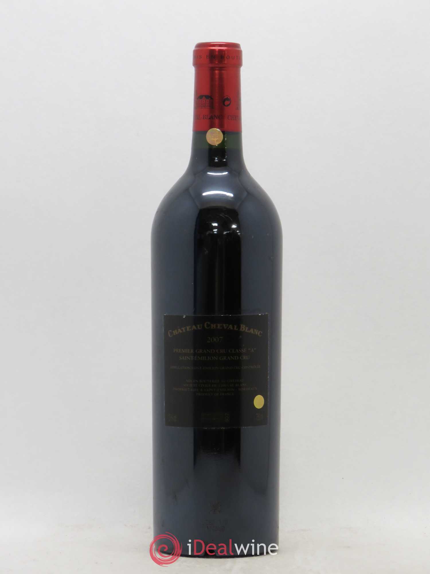 Château Cheval Blanc 1er Grand Cru Classé A 2007 - Lot de 1 bouteille - 1