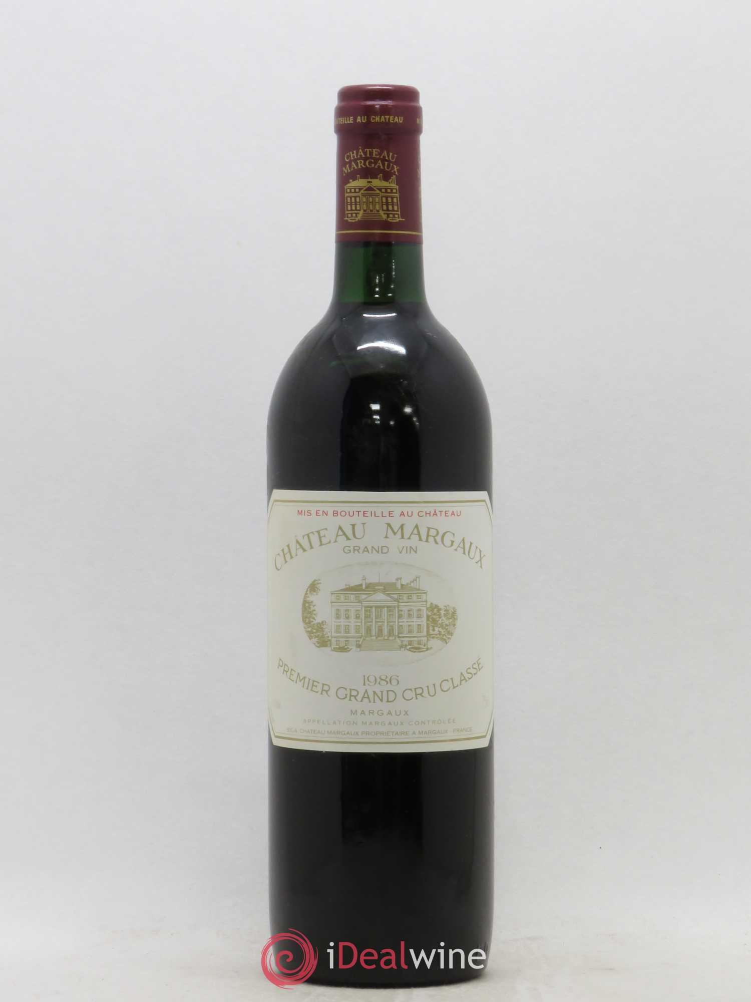 Château Margaux 1er Grand Cru Classé 1986 - Lot de 1 bouteille - 0