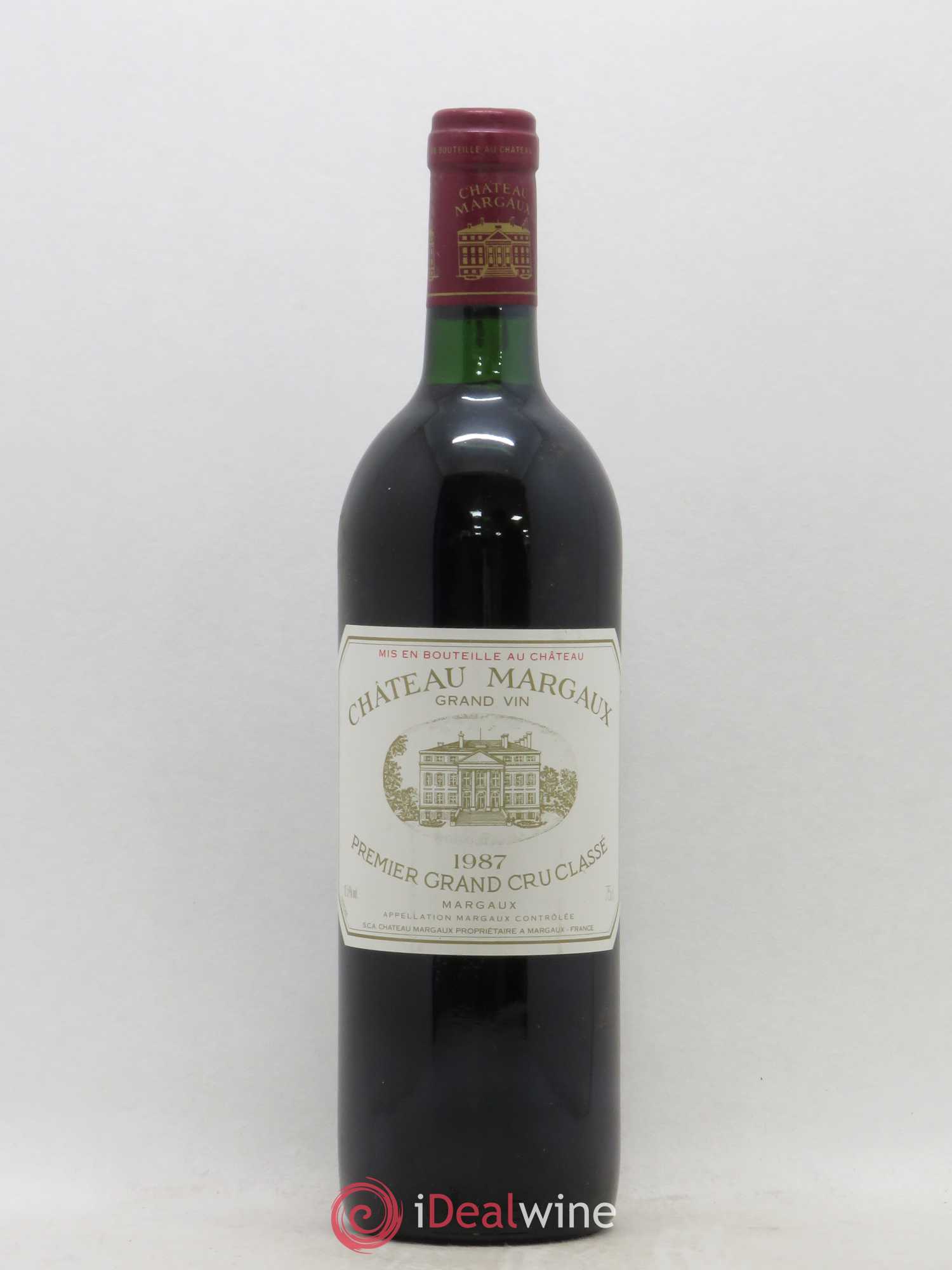 Château Margaux 1er Grand Cru Classé 1987 - Lot de 1 bouteille - 0