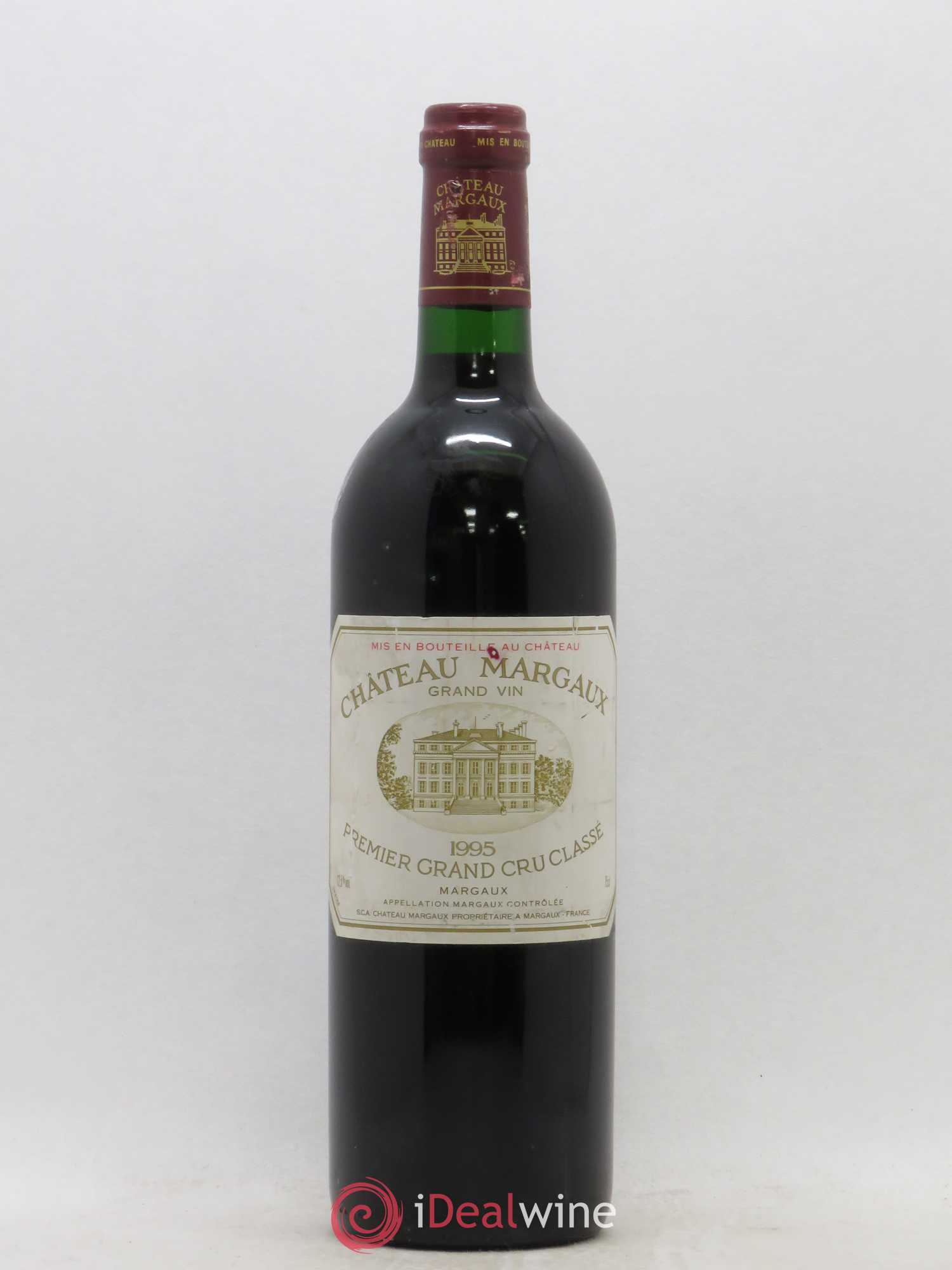 Château Margaux 1er Grand Cru Classé 1995 - Lot de 1 bouteille - 0