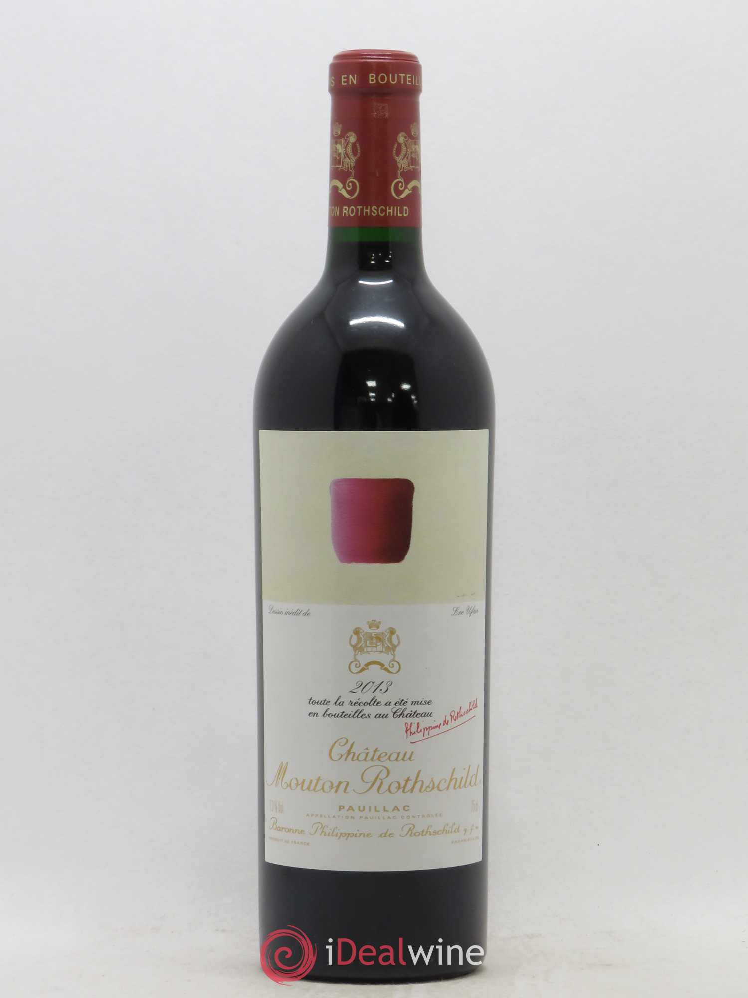 Château Mouton Rothschild 1er Grand Cru Classé 2013 - Lot de 1 bouteille - 0