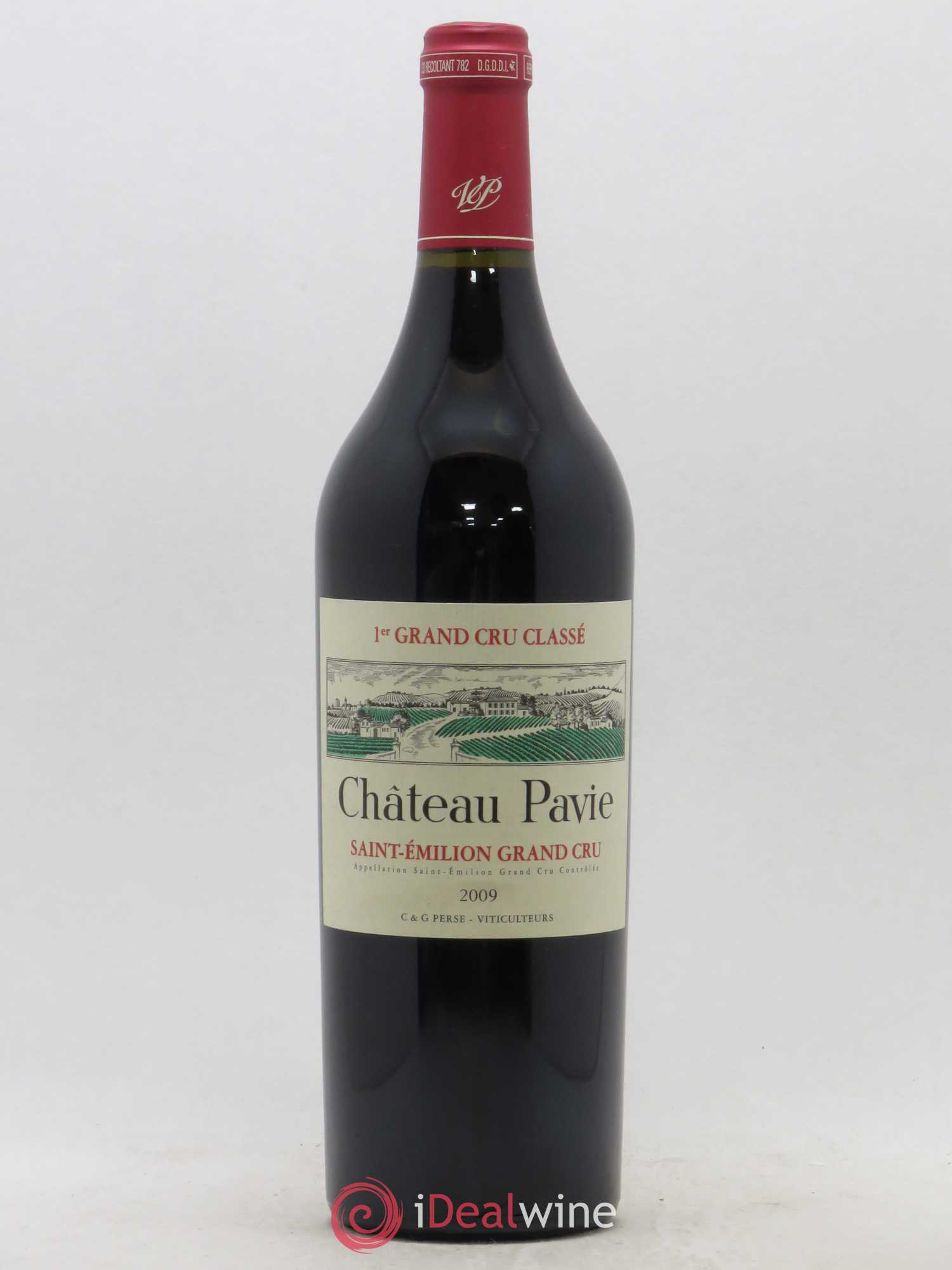 Château Pavie 1er Grand Cru Classé A 2009 - Lot de 1 bouteille - 0