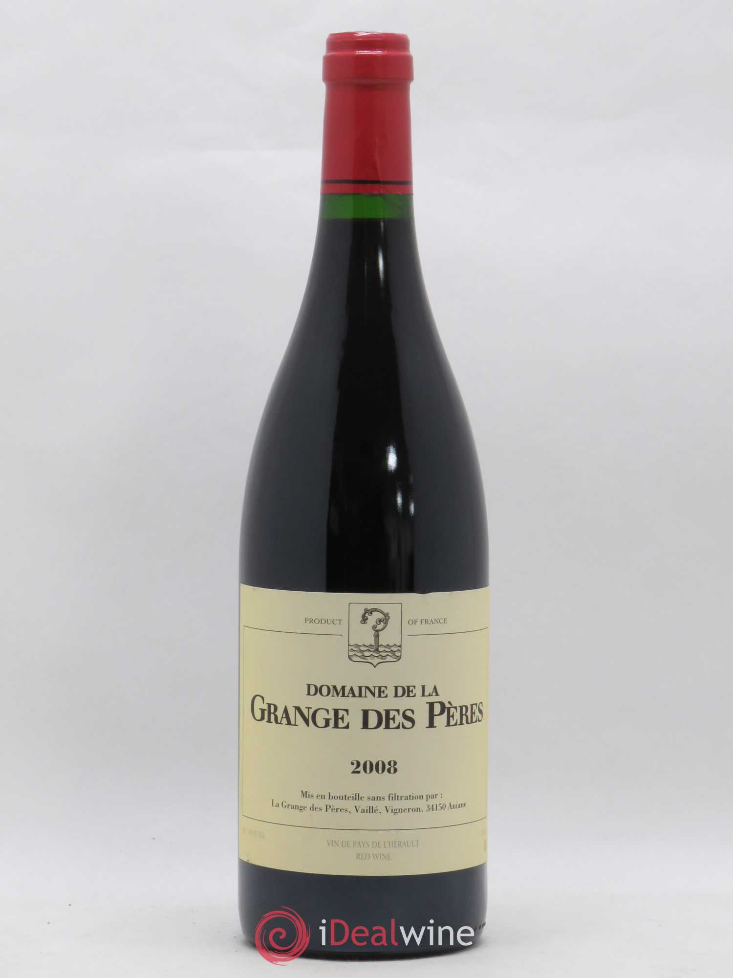 Pays d'Hérault Grange des Pères Laurent Vaillé 2008 - Lot de 1 bouteille - 0