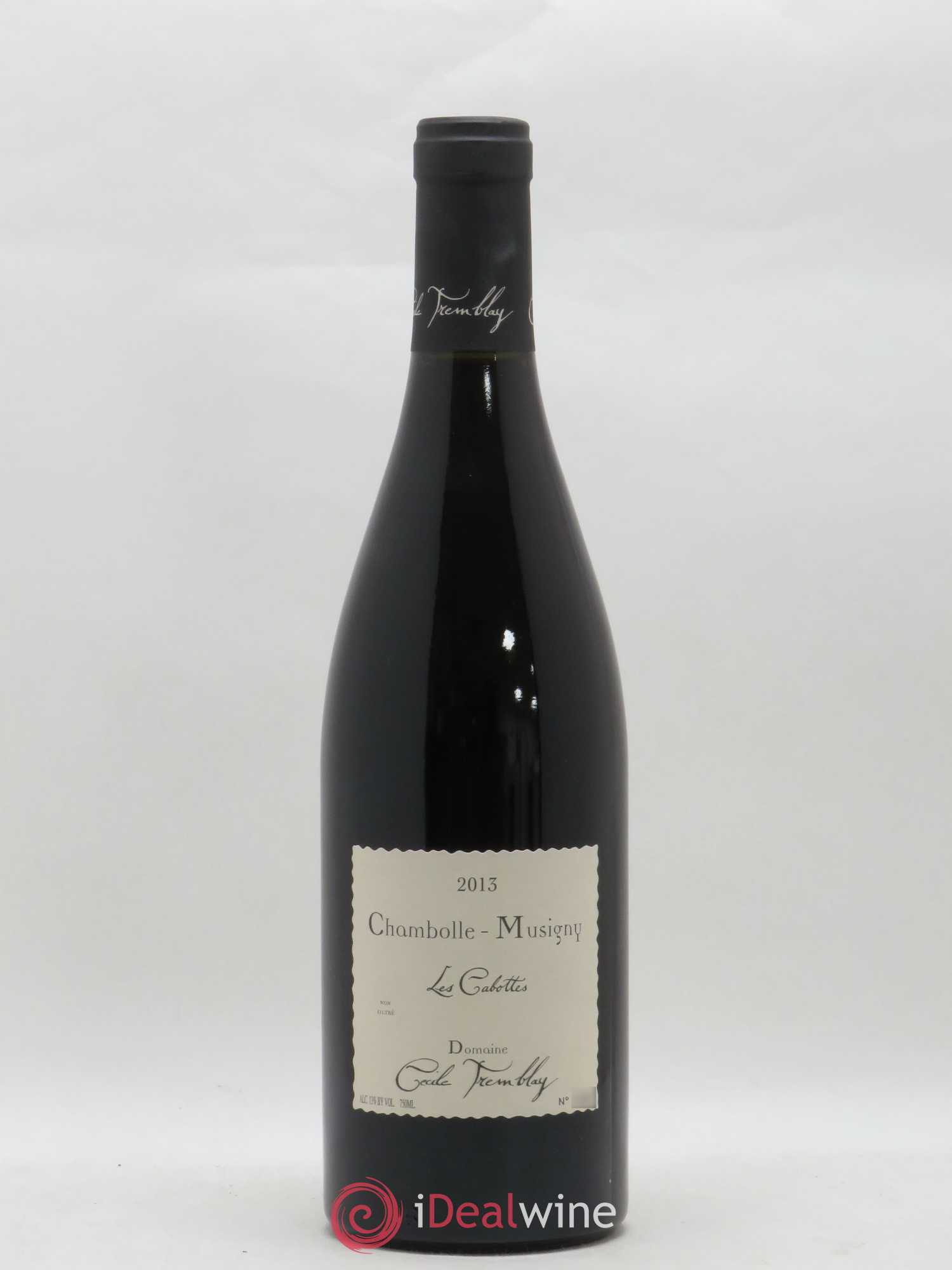 Chambolle-Musigny Les Cabottes Cécile Tremblay 2013 - Lot de 1 bouteille - 0