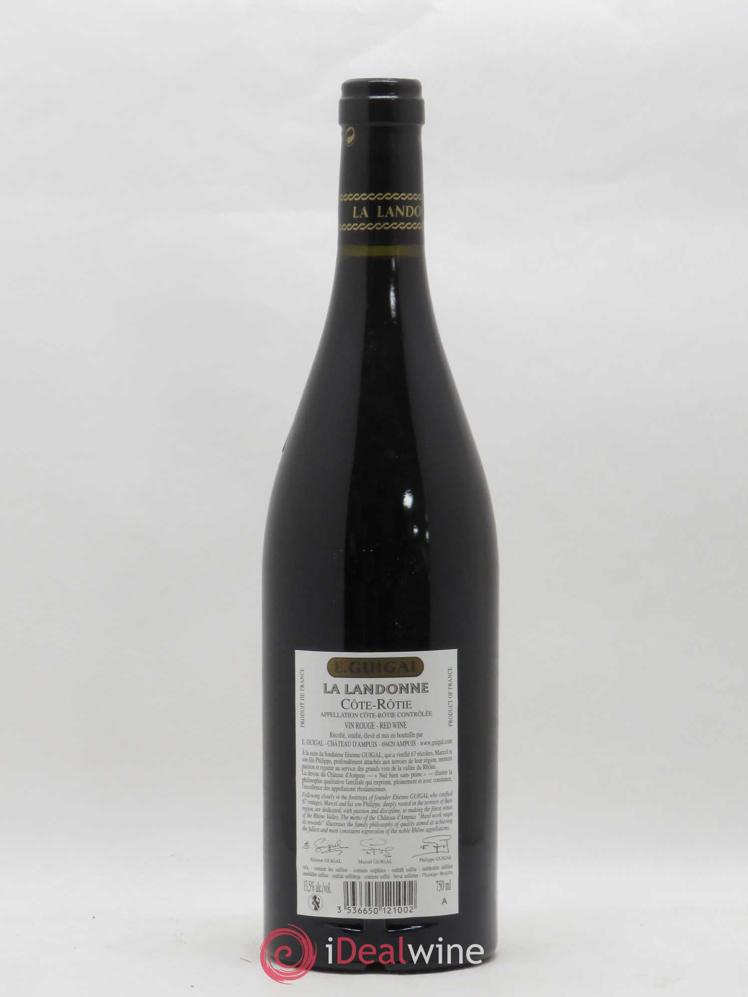 Côte-Rôtie La Landonne Guigal 2012 - Lot de 1 bouteille - 1